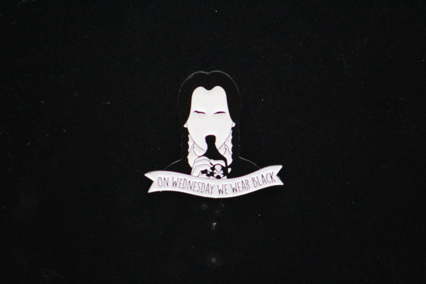 The Addams Family Wednesday Pin