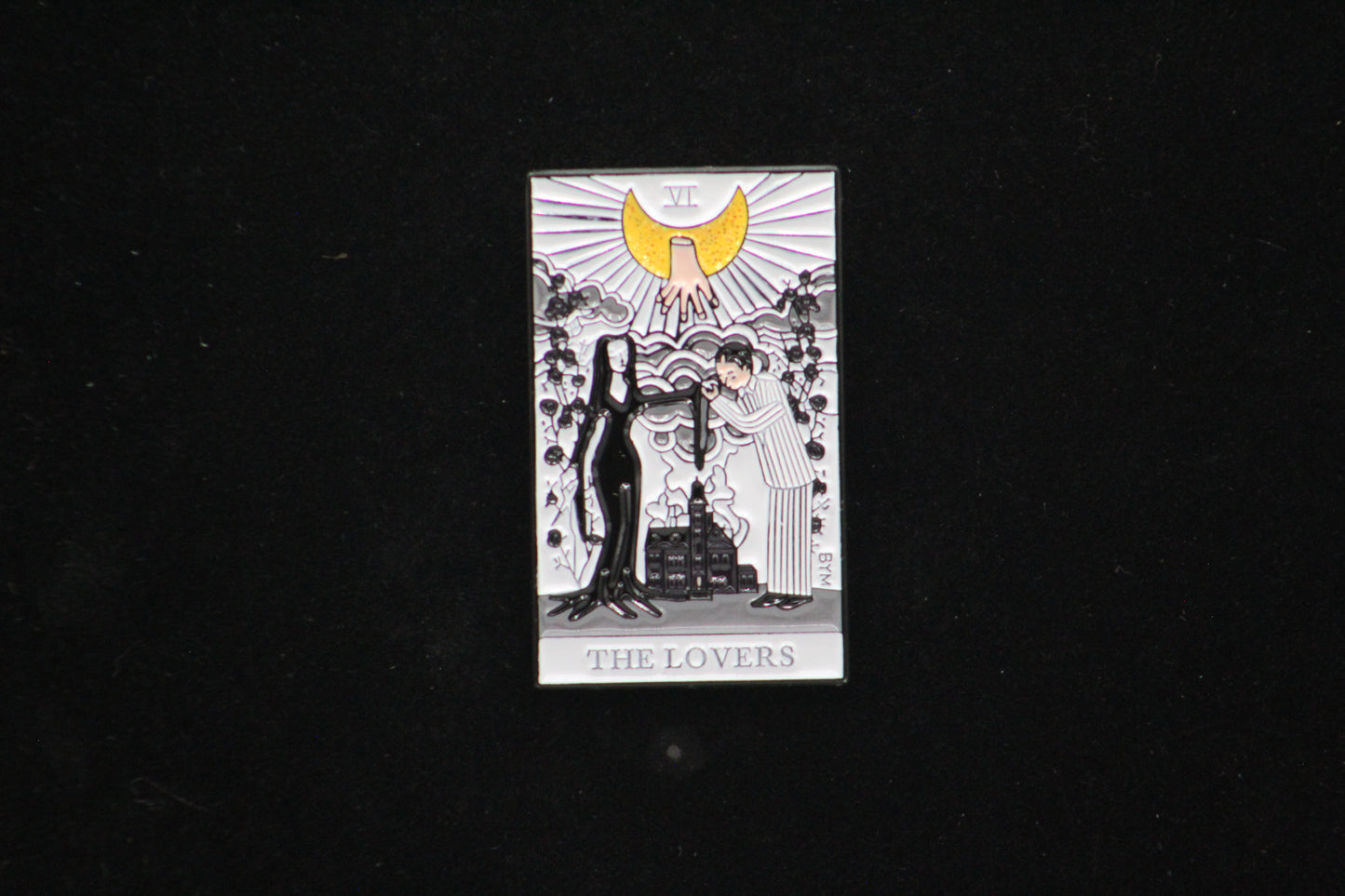 The Addams Family The Lovers Pin