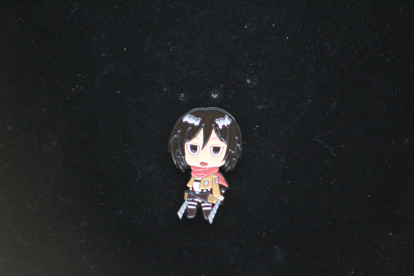 Attack on Titan Mikasa Kawaii Pin