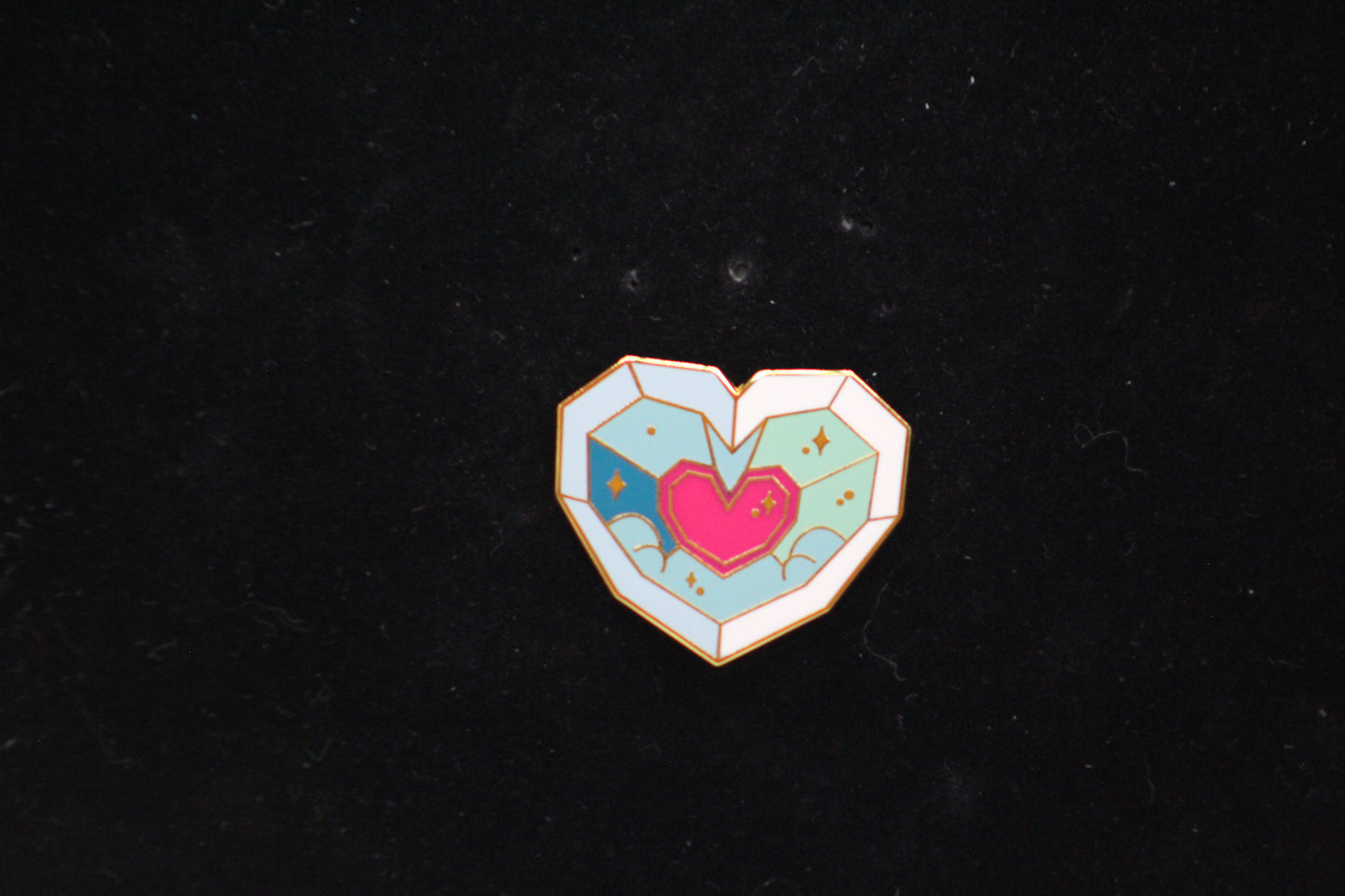 The Legend of Zelda Heart Container Pin