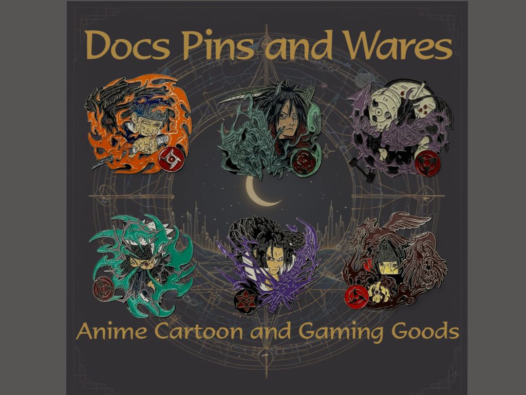 Naruto Sharingan Users Pins