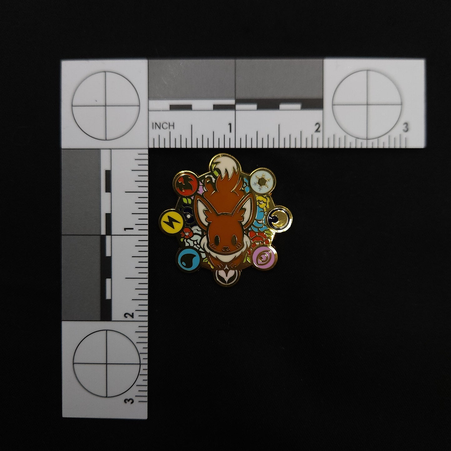 Pokemon Eevee and the Elements Pin