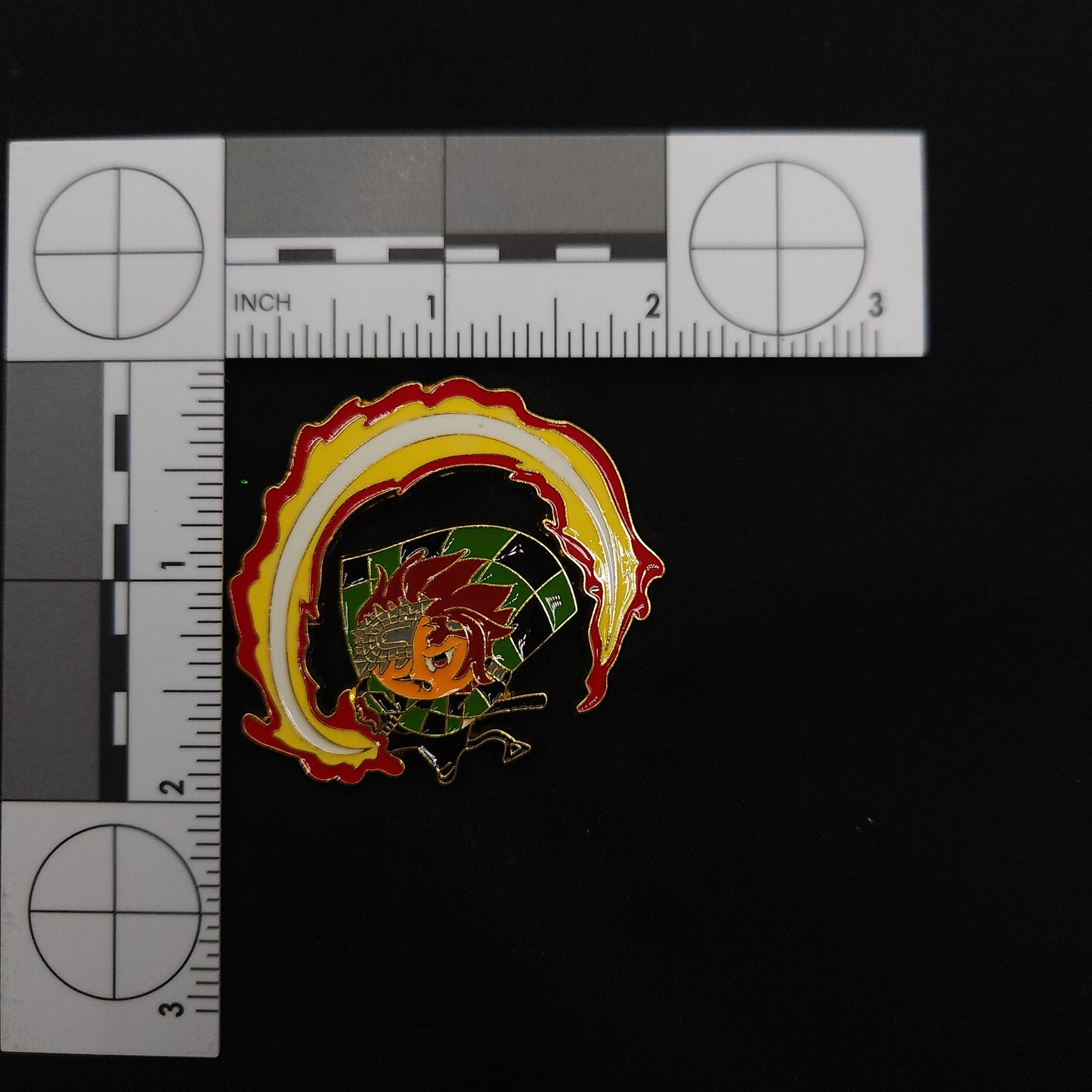 Demon Slayer / Chainsaw Man Chainsaw Man / Demon Slayer Crossover Tanjiro x Pochita Pin