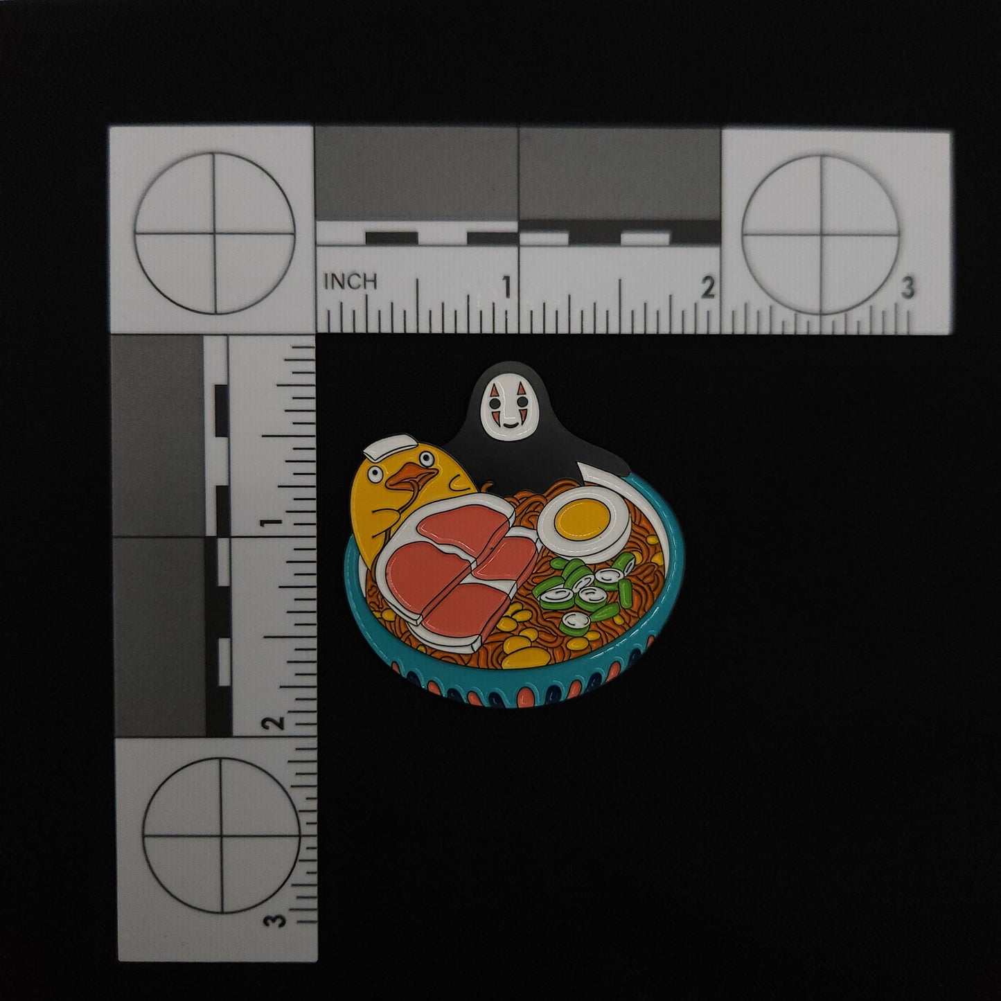 Spirited Away No-Face Ramen Bowl Pin
