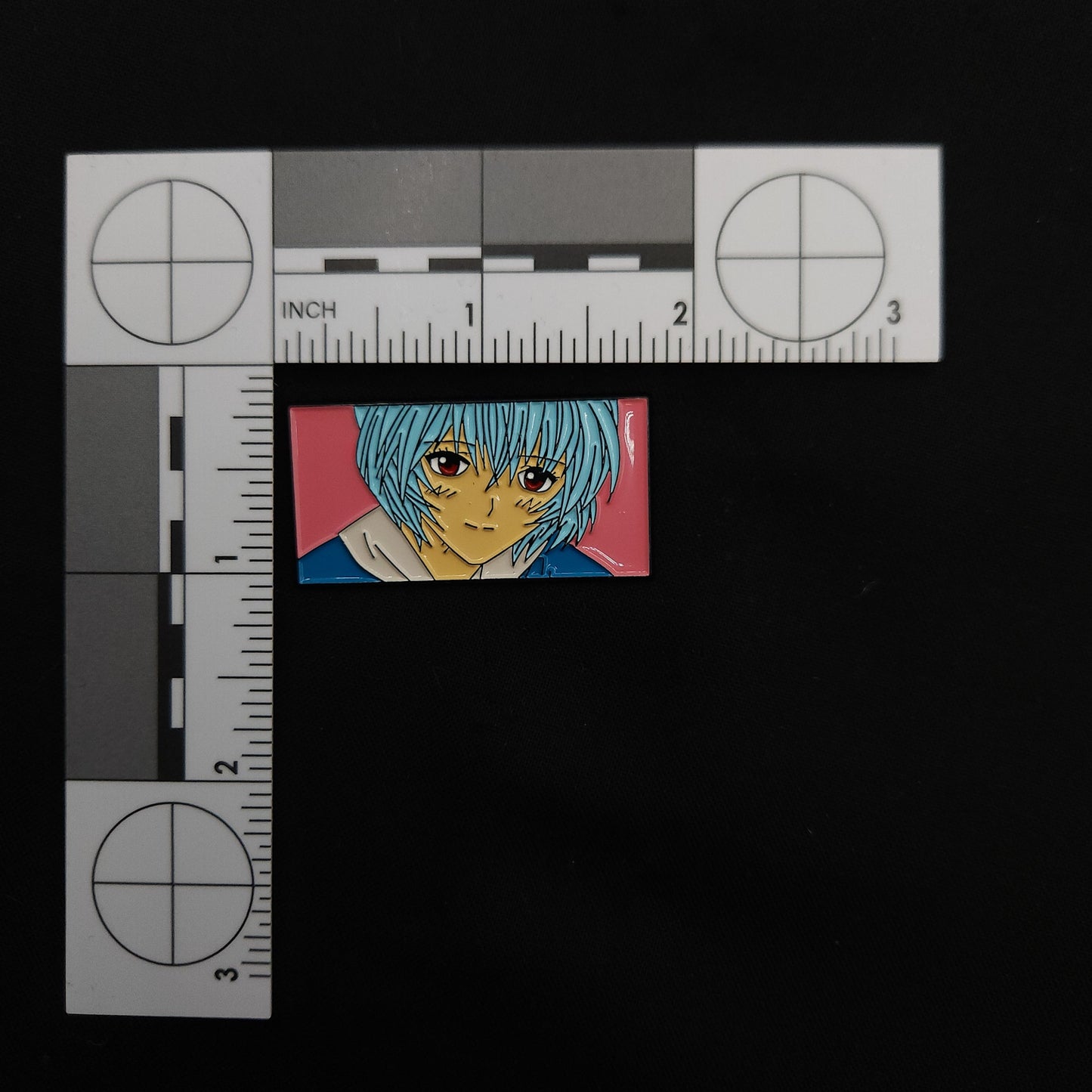 Neon Genesis Evangilion Rei Bar Pin