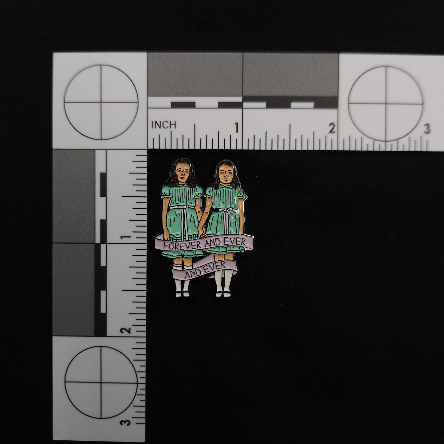 The Shining Twins Pin