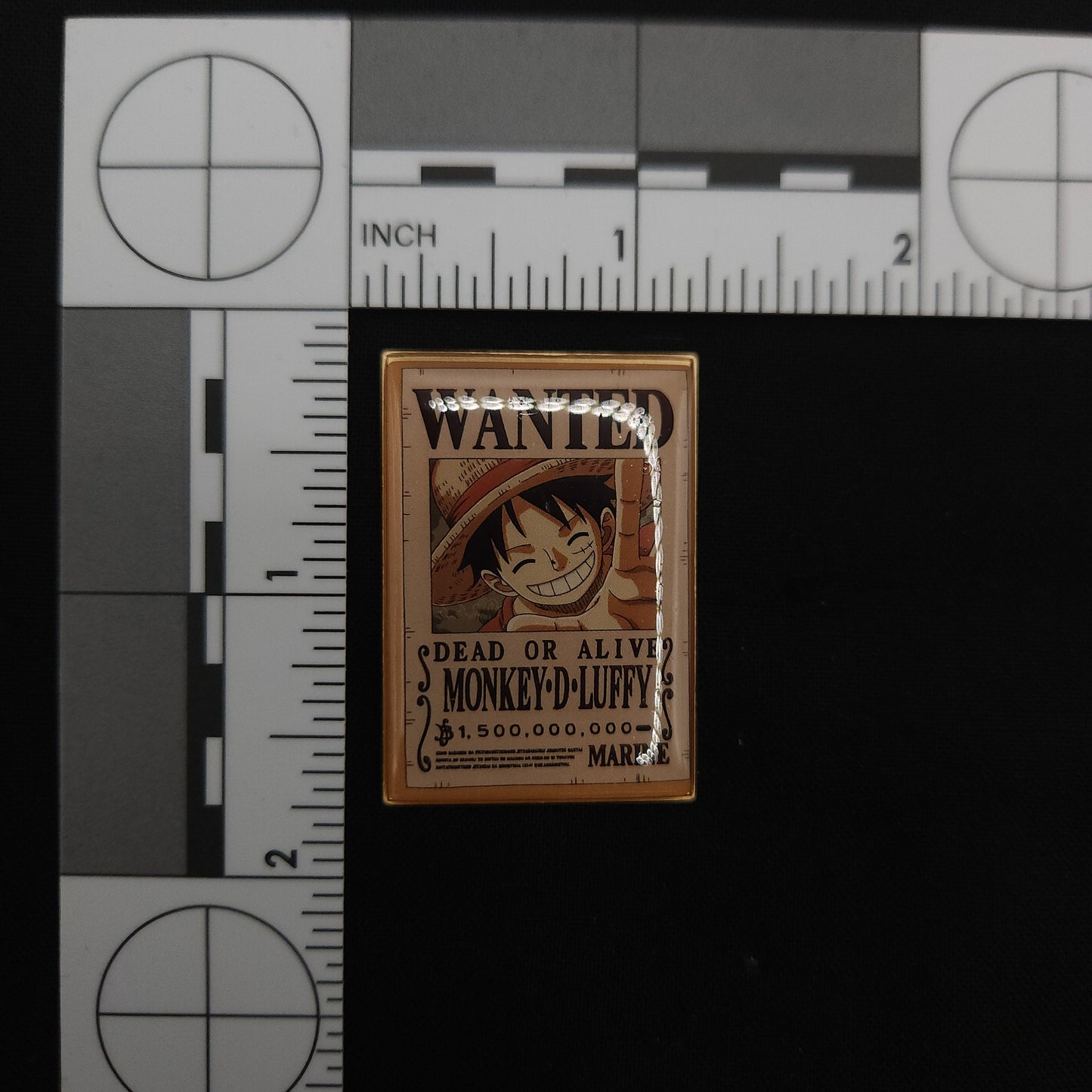 One Piece Luffy Wanted Poster Pin