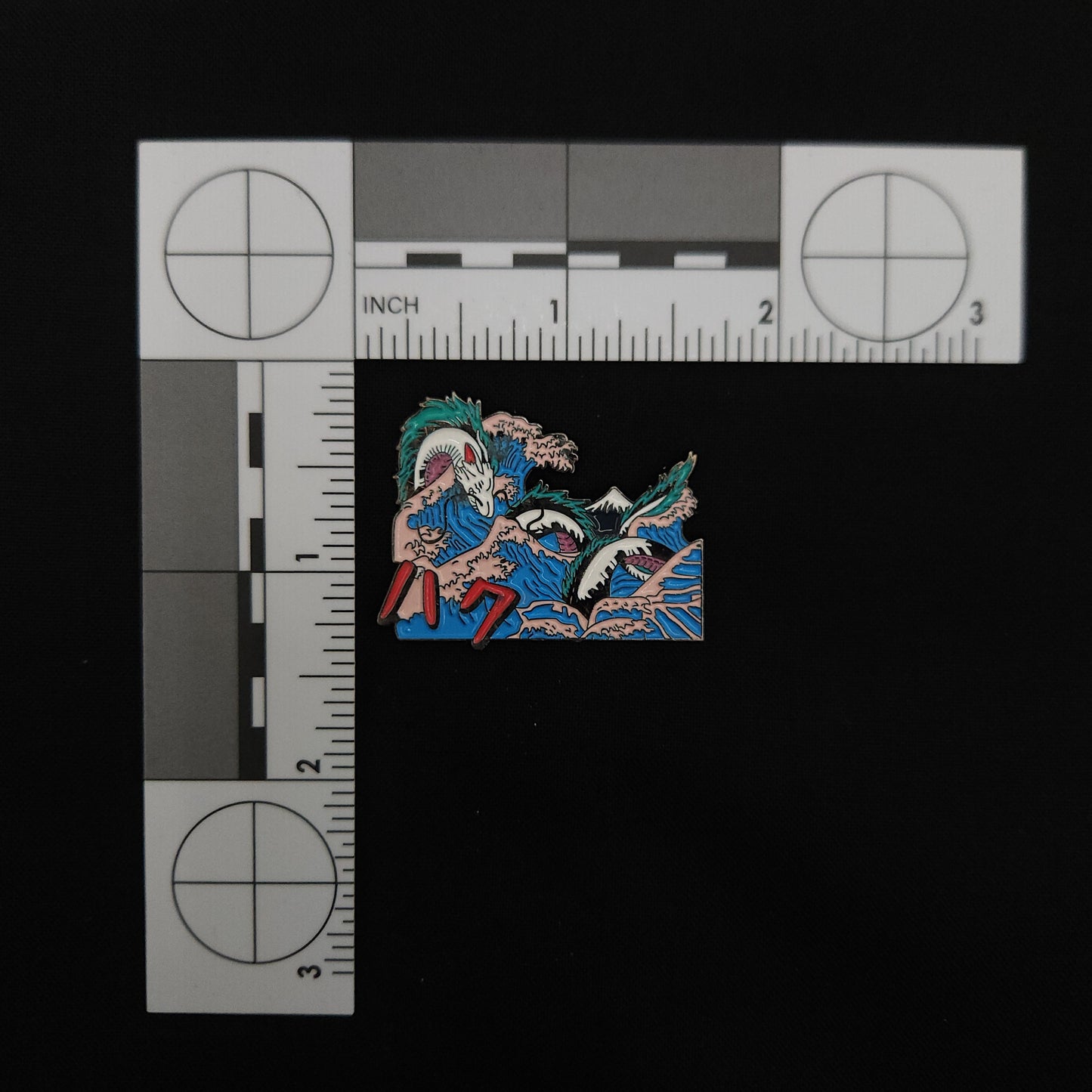 Spirited Away Haku Dragon in the Waves Pin