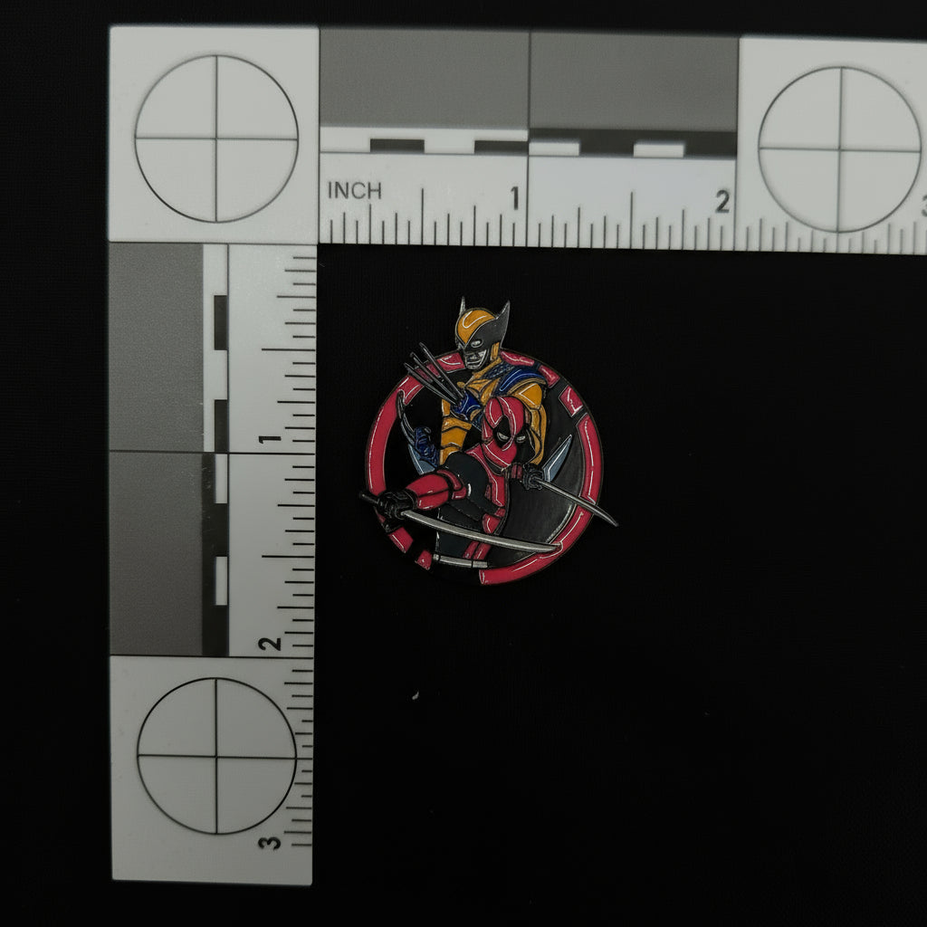 Marvel Wolverine & Deadpool Pin