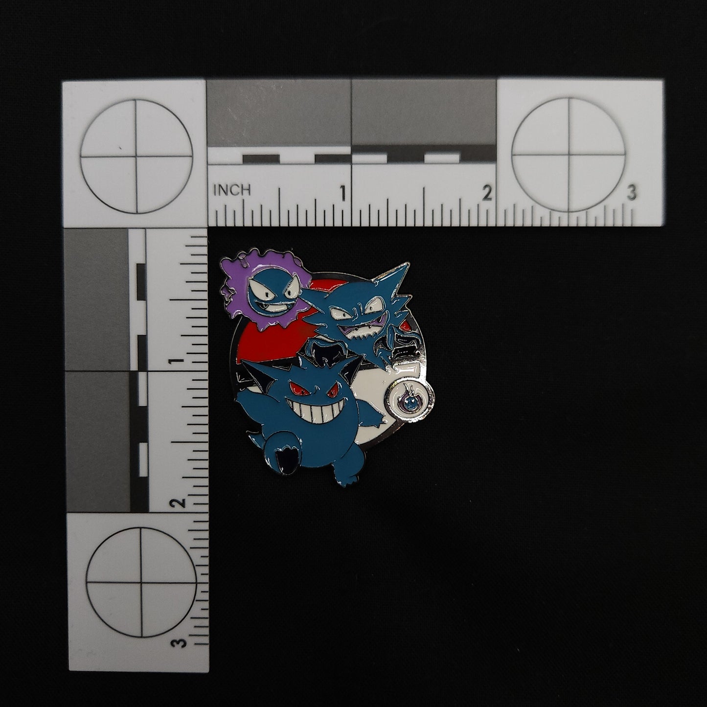 Pokemon Ghastly Haunter and Gengar Pin
