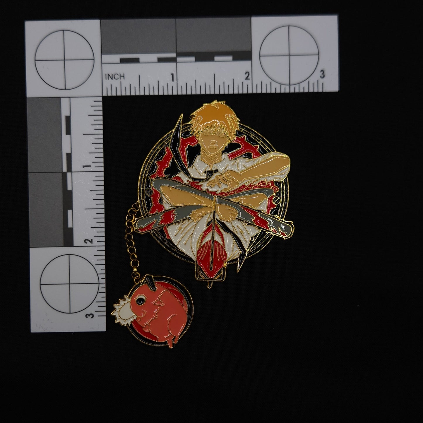 Chainsaw Man Chainsaw x Pochita Pin