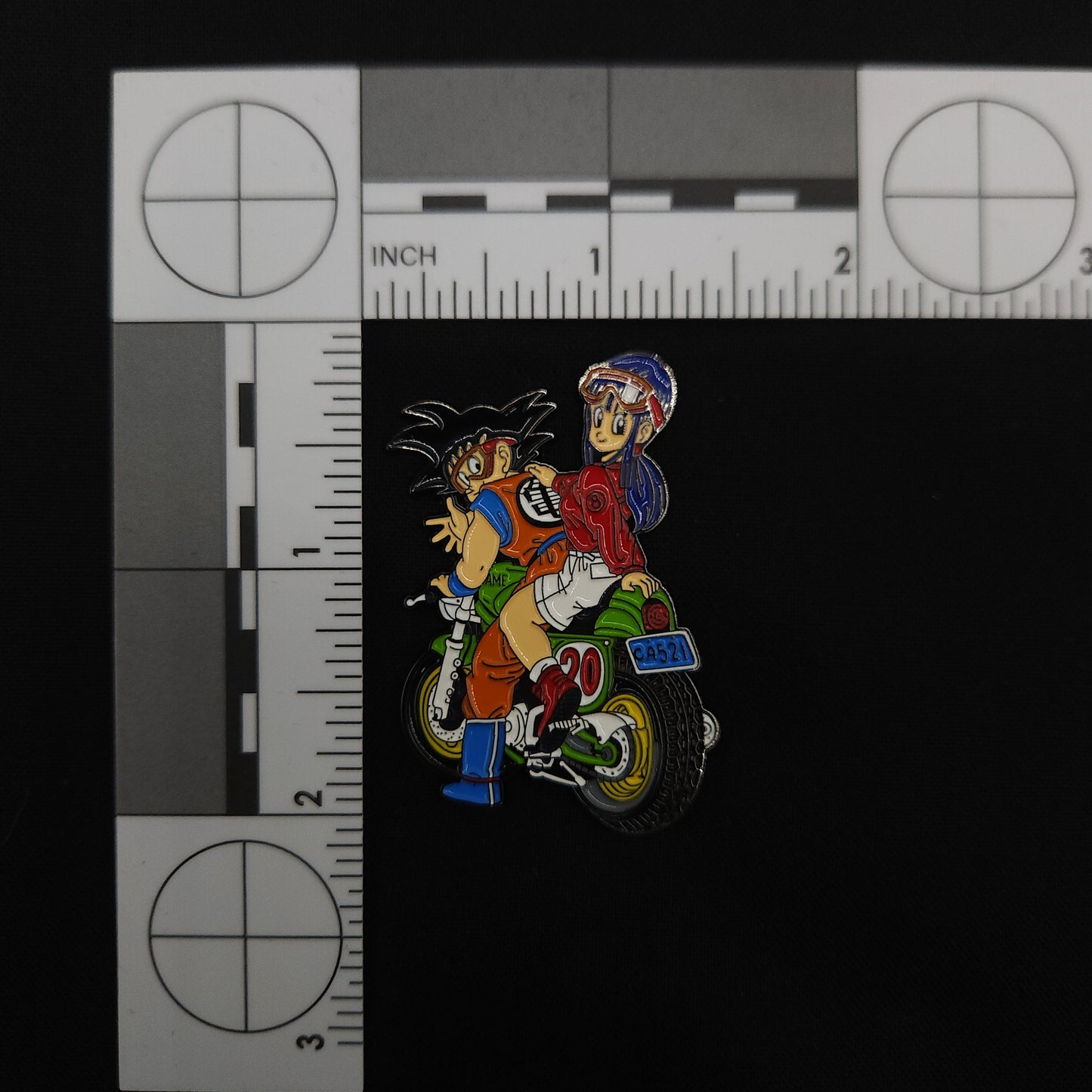 Dragon Ball Goku and Bulma Pin