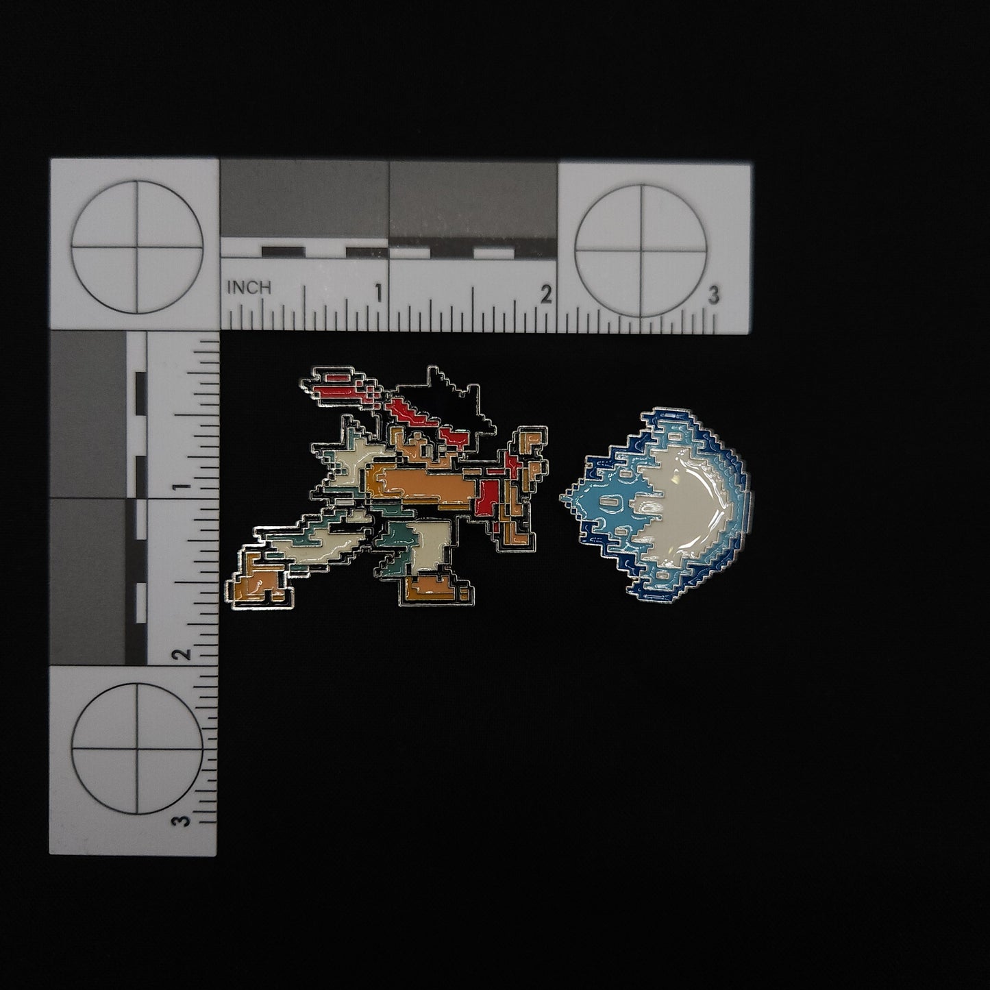 Street Fighter Ryu Hadouken 8 Bit Pin