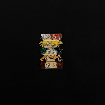 My Hero Academia Character Stack Pin