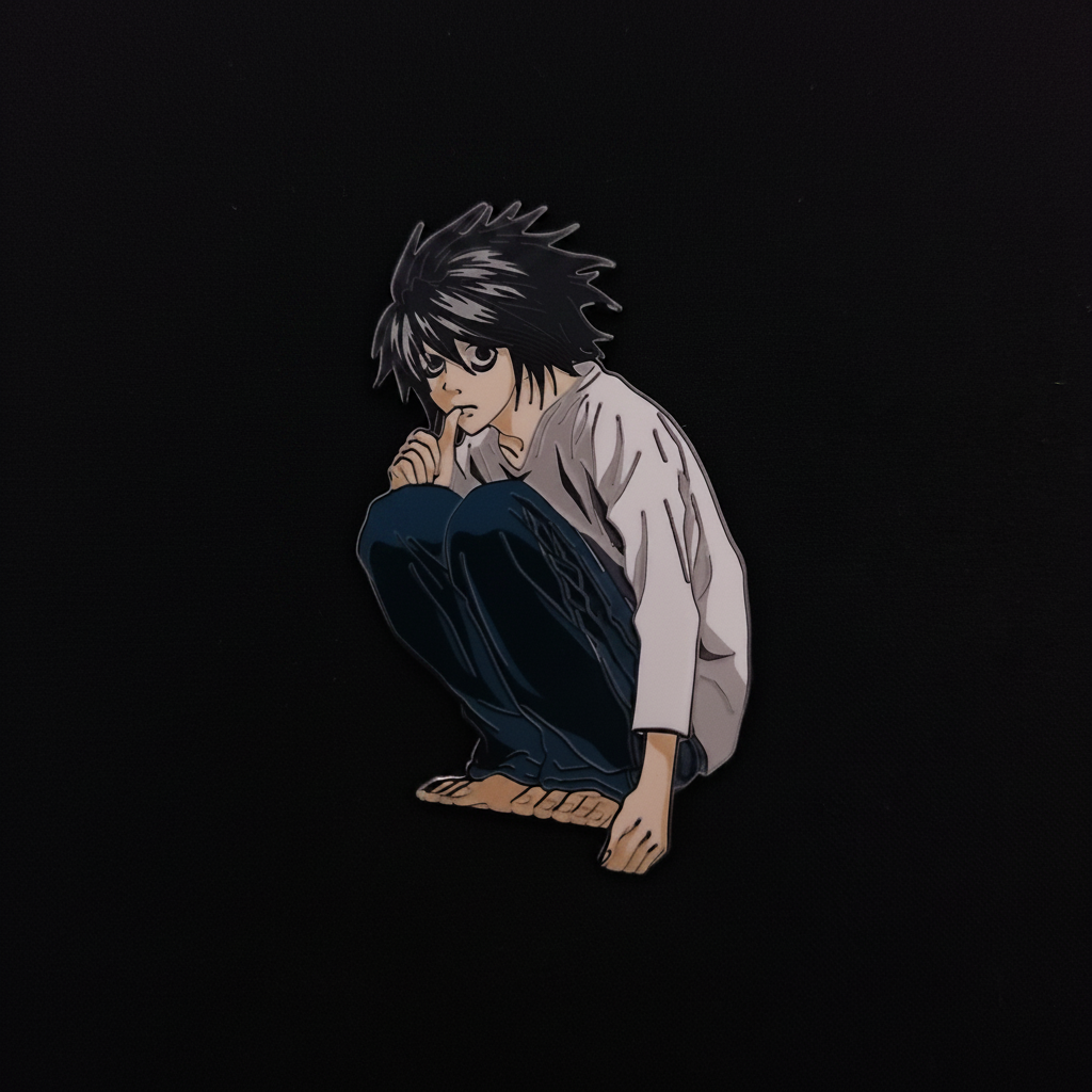 Death Note L Sitting Pin