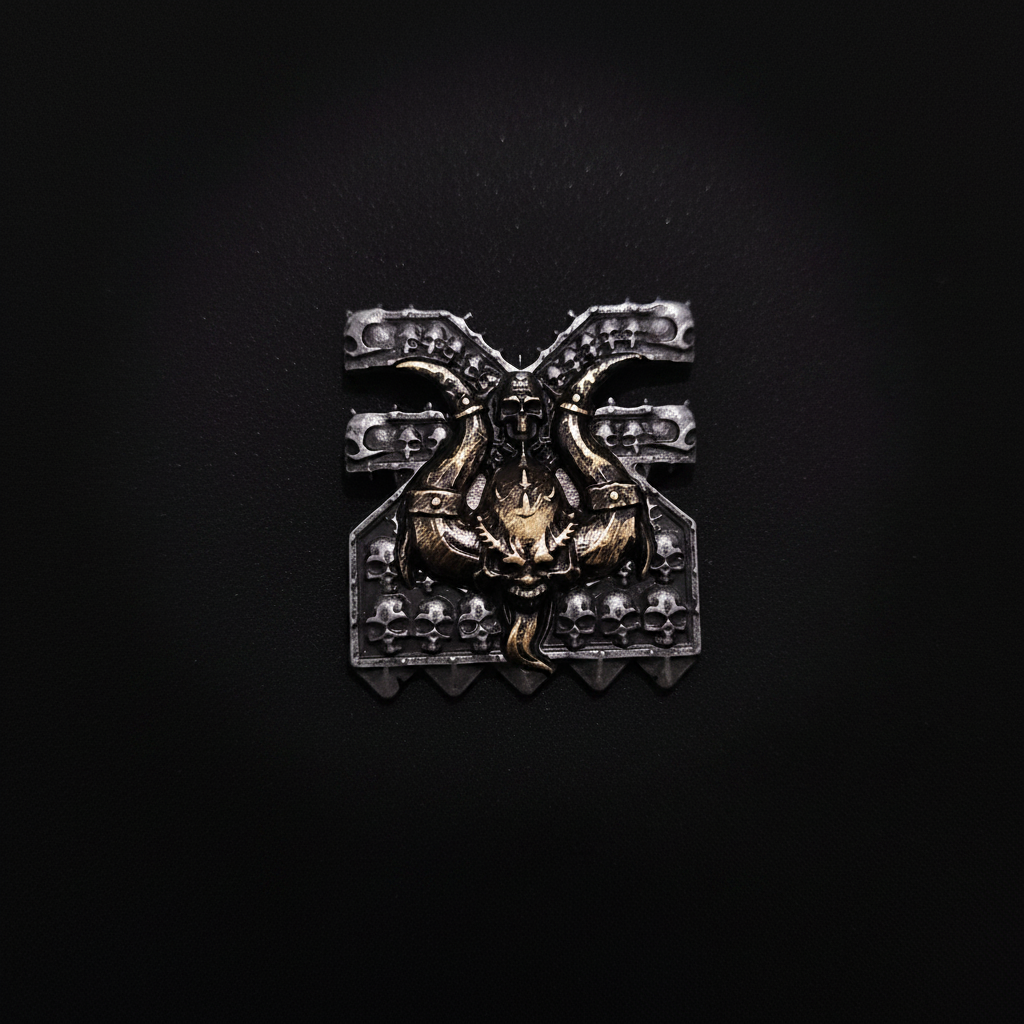 Warhammer 40K Chaos Gods Pins