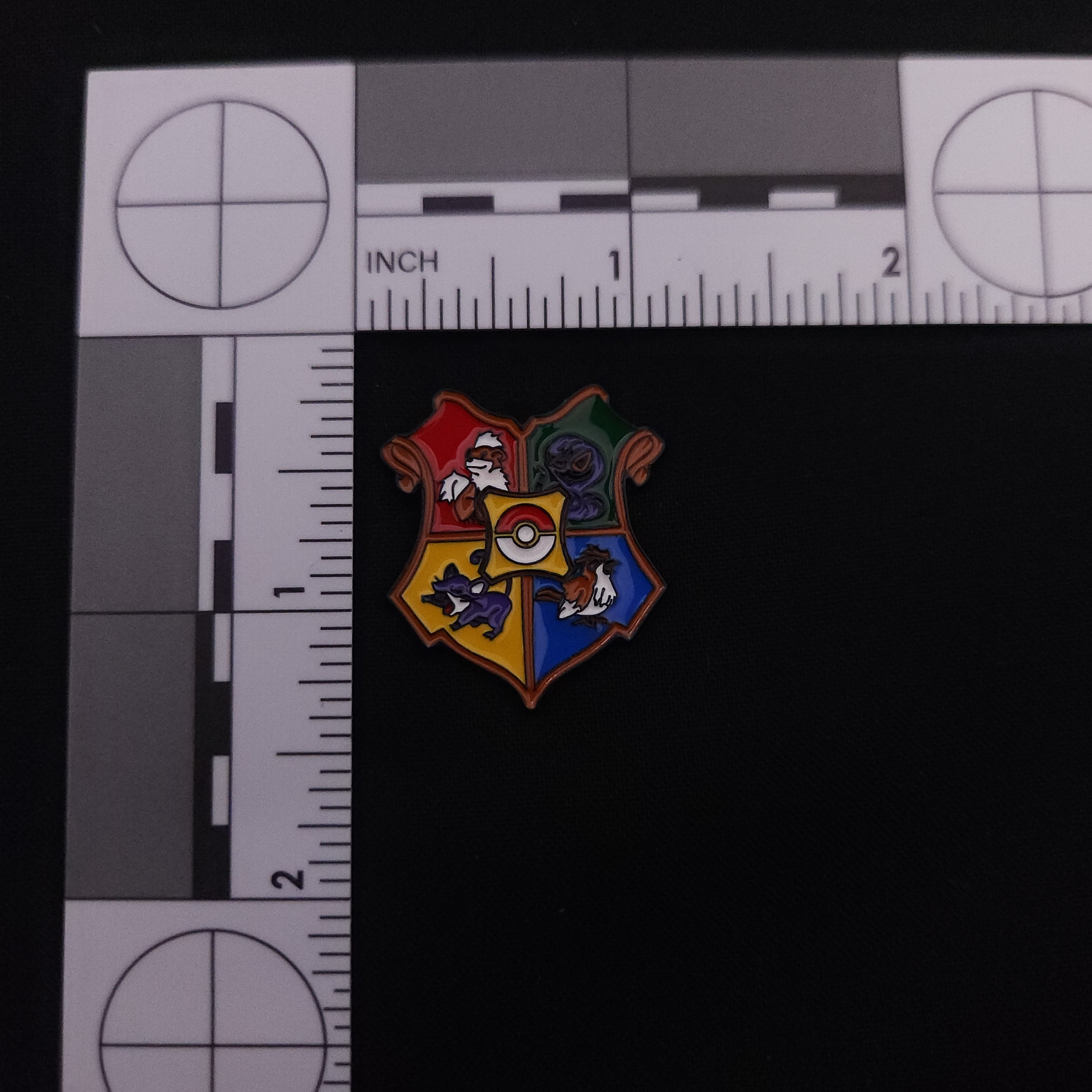 Harry Potter / Pokemon Crest Pin