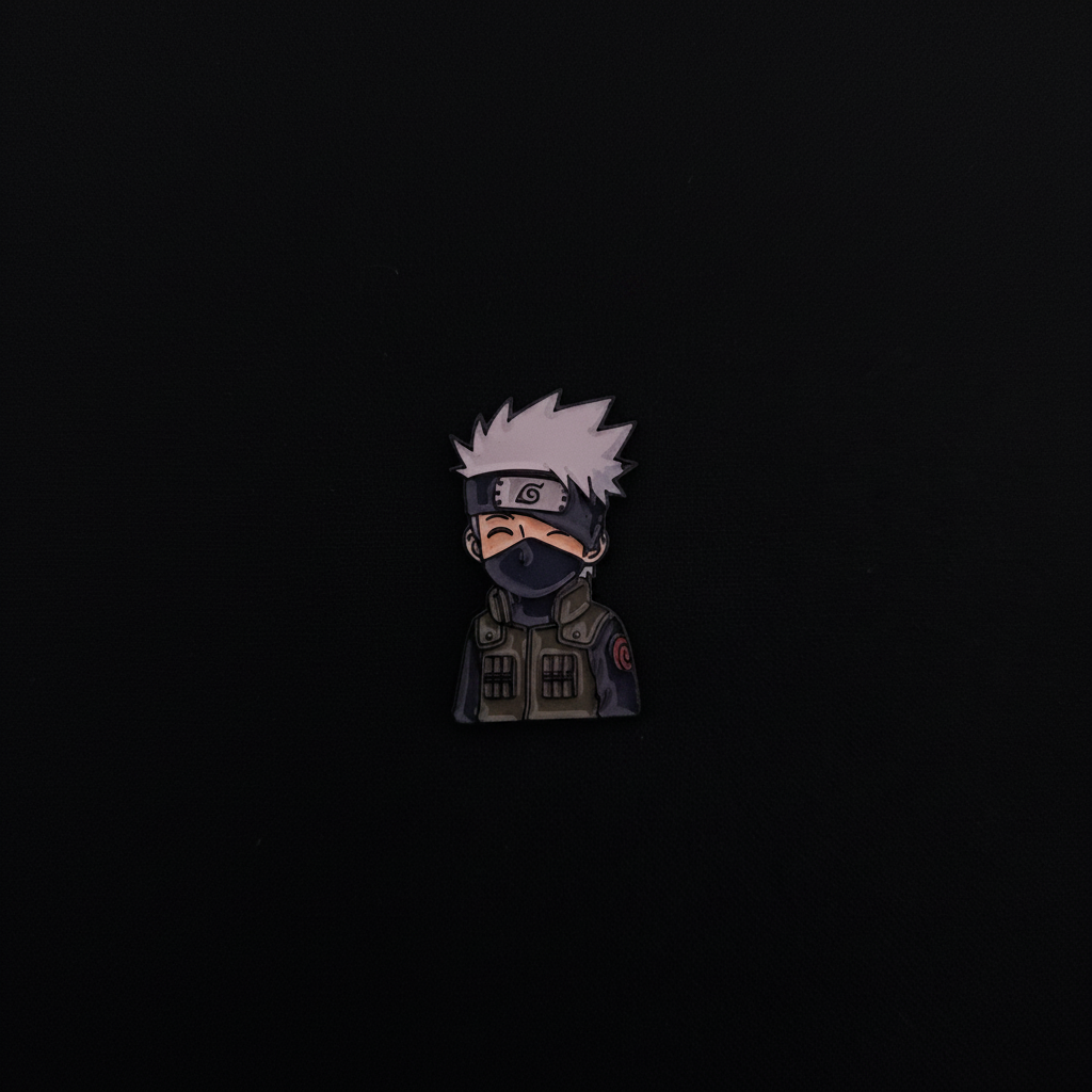 Naruto Kakashi Character Pin