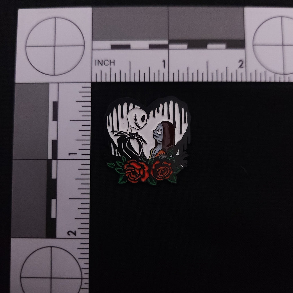 Horror Heart Pins