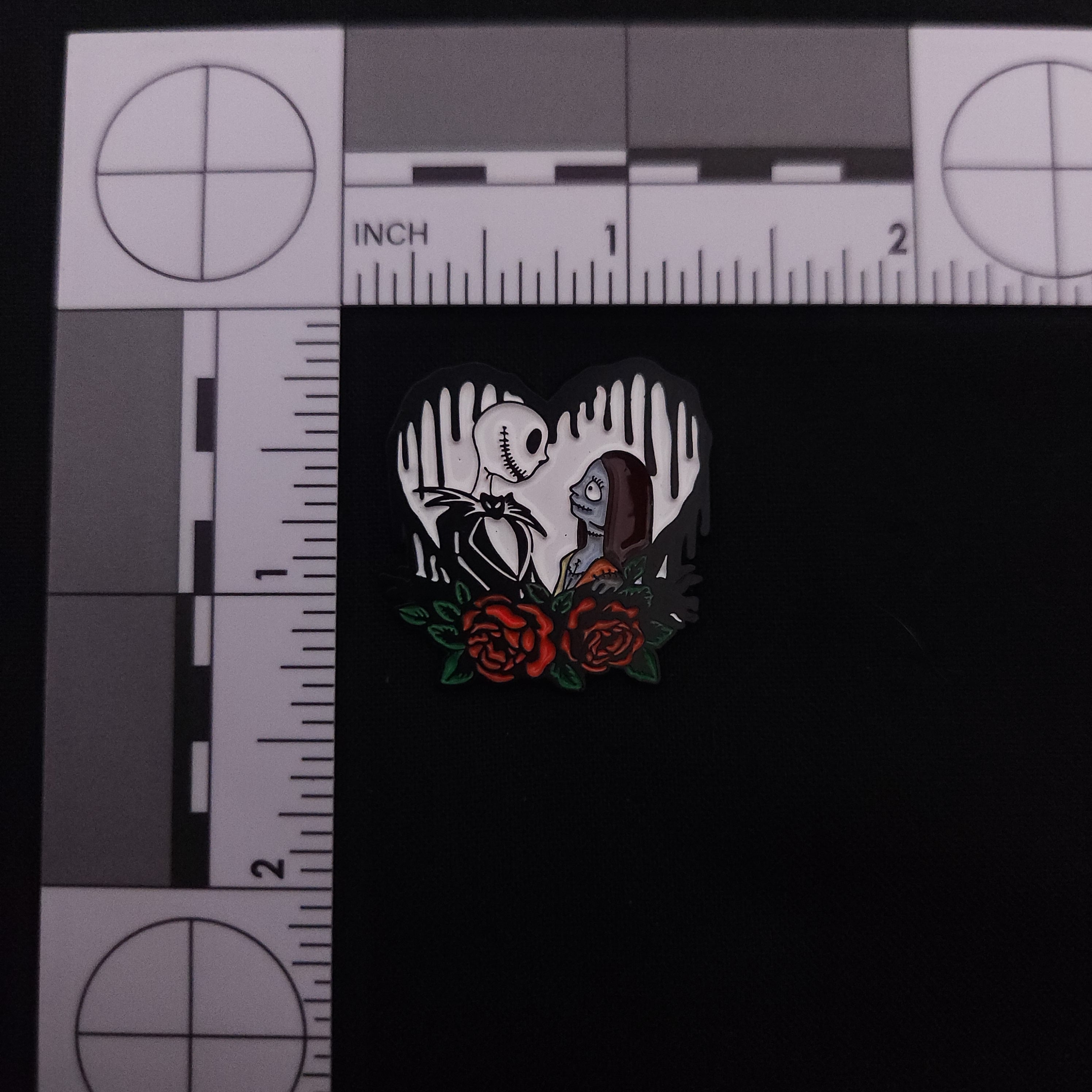 Horror Heart Pins