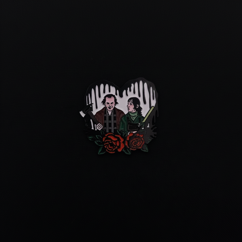 Horror Heart Pins