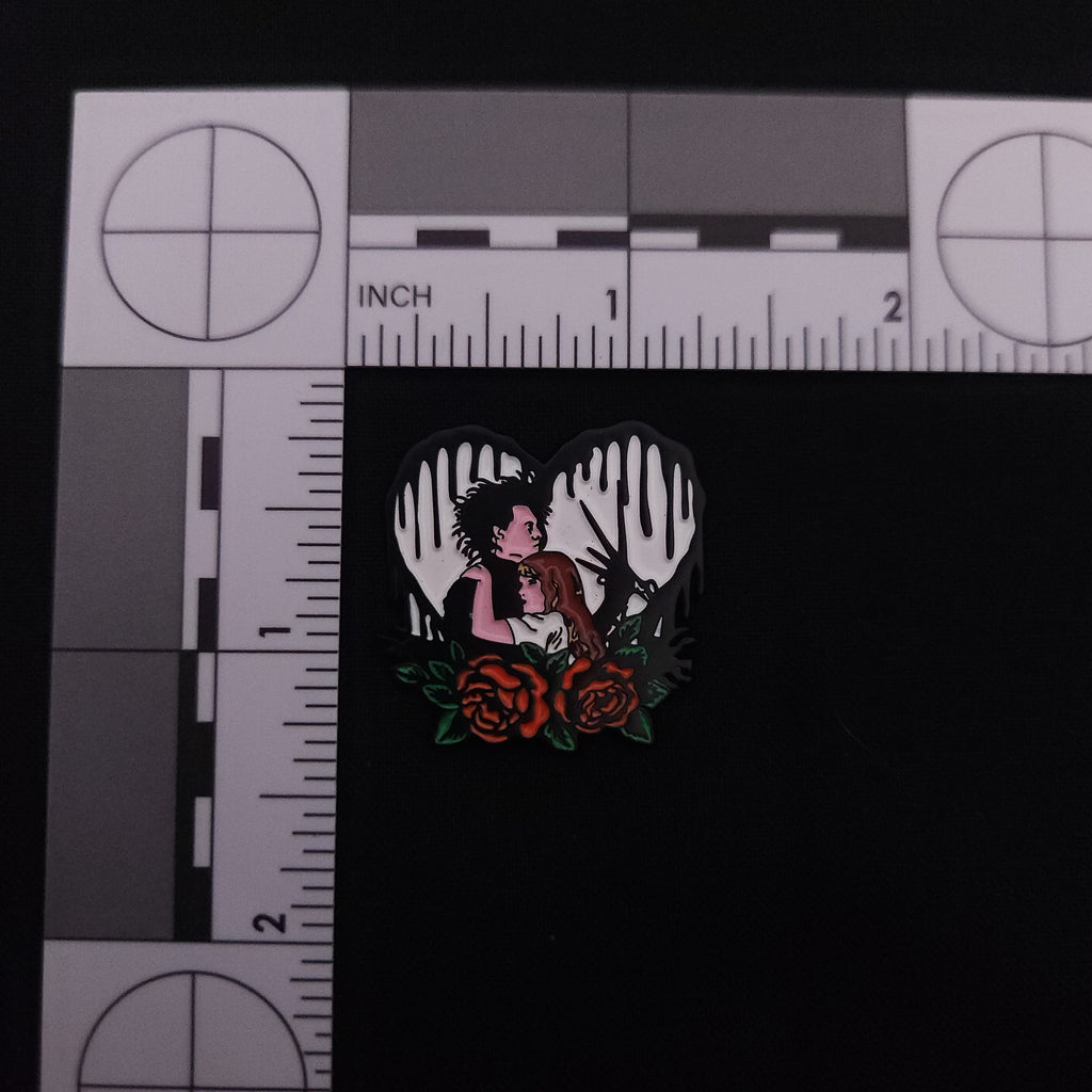 Horror Heart Pins