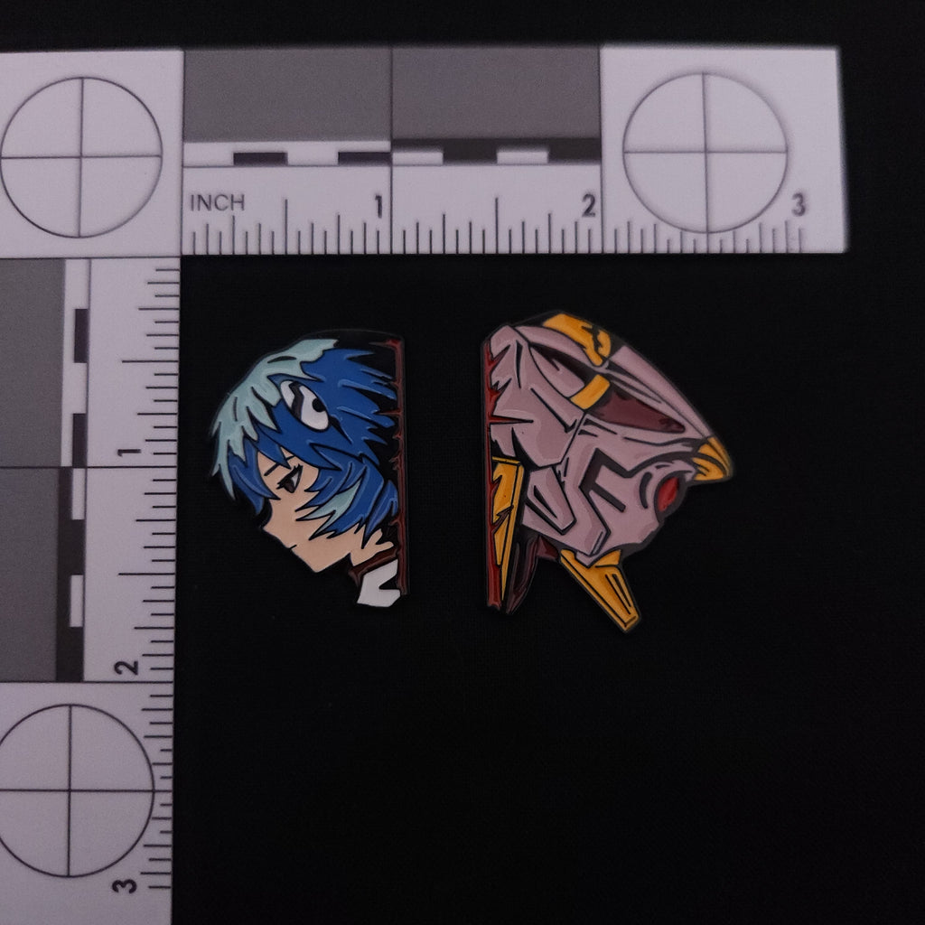 Neon Genesis Evangelion Rei / EVA-00 Pin Set