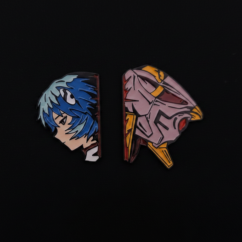 Neon Genesis Evangelion Rei / EVA-00 Pin Set