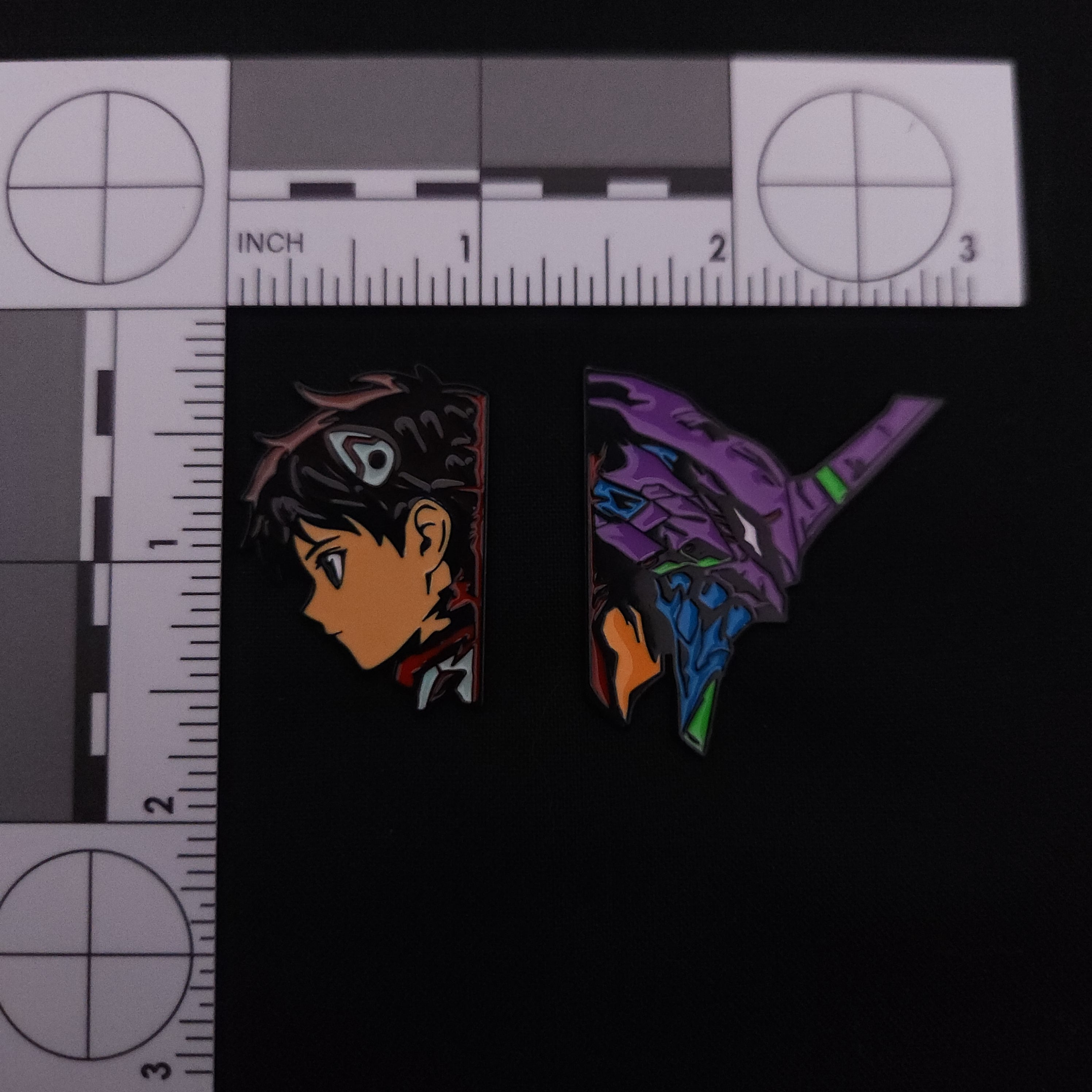 Neon Genesis Evangelion Shinji / EVA-01 Pin Set