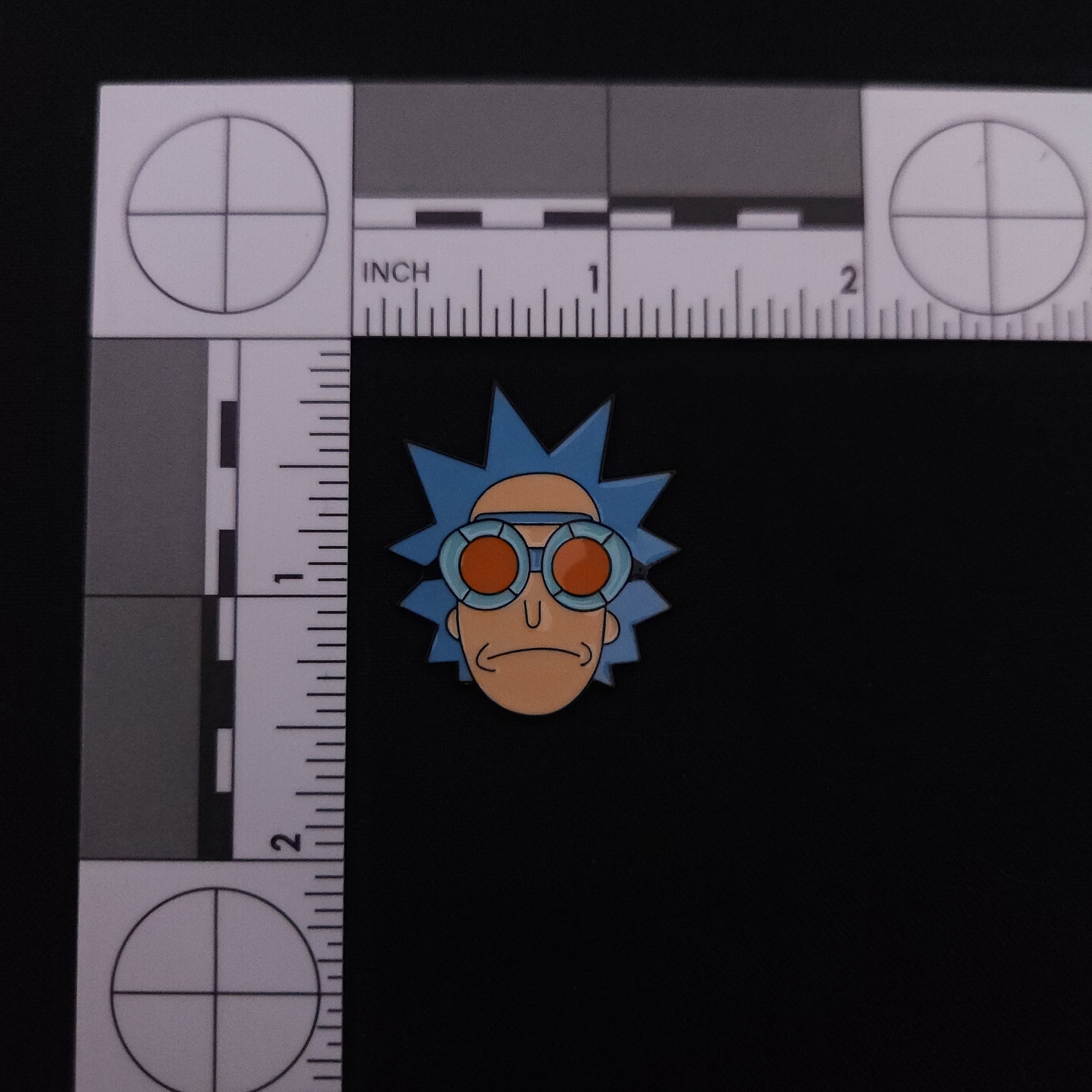 Rick and Morty Rick in Goggles Pin
