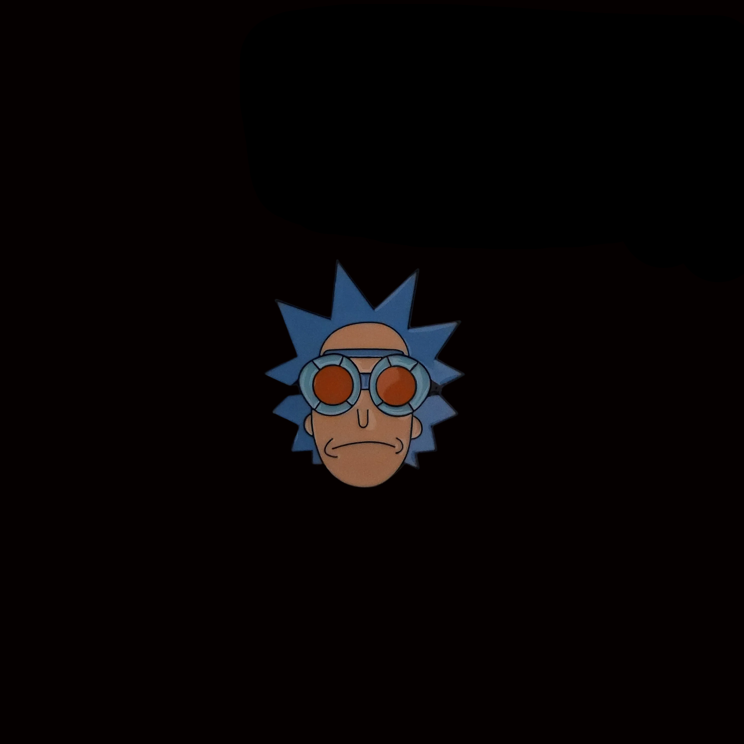 Rick and Morty Rick in Goggles Pin