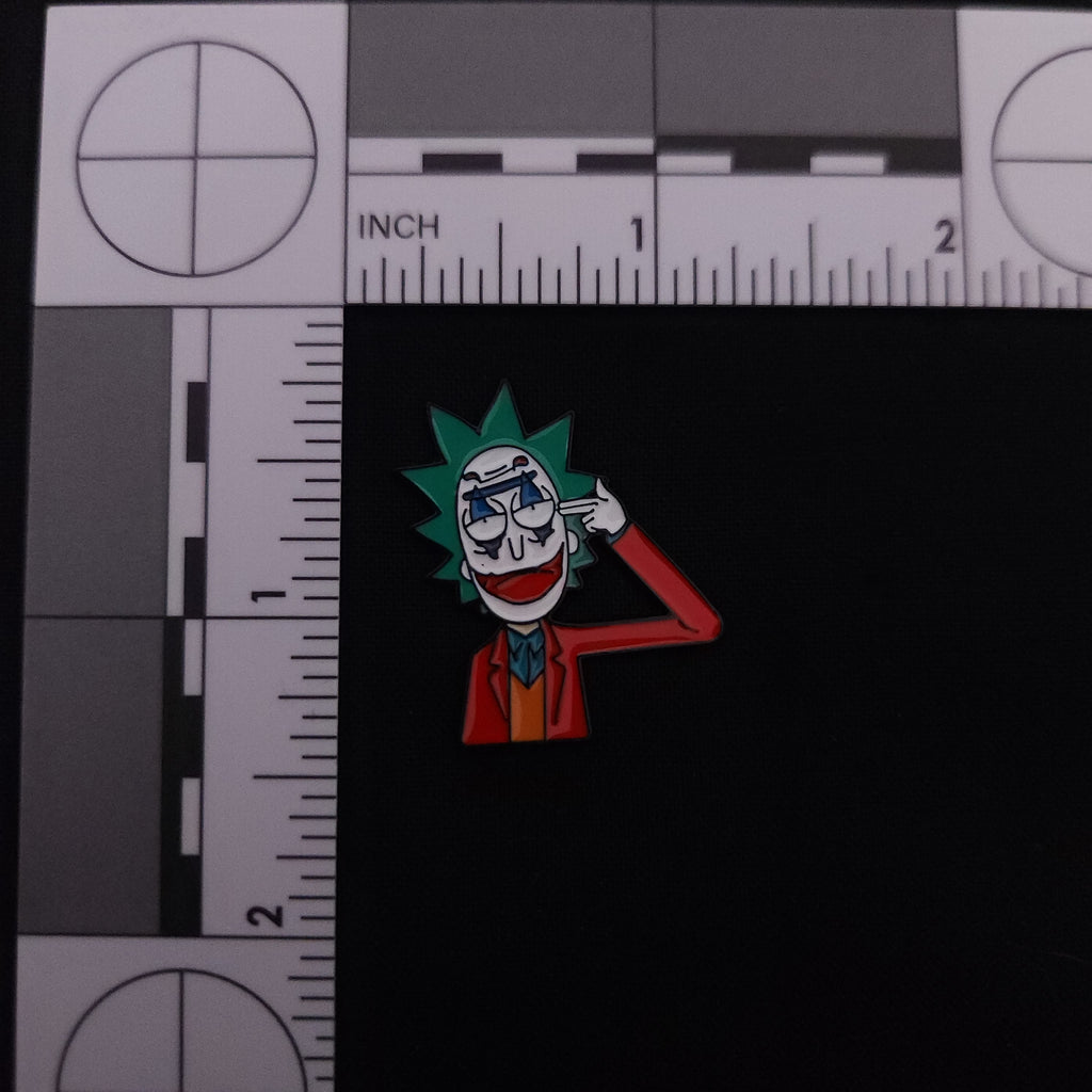 Rick and Morty Joker Pin