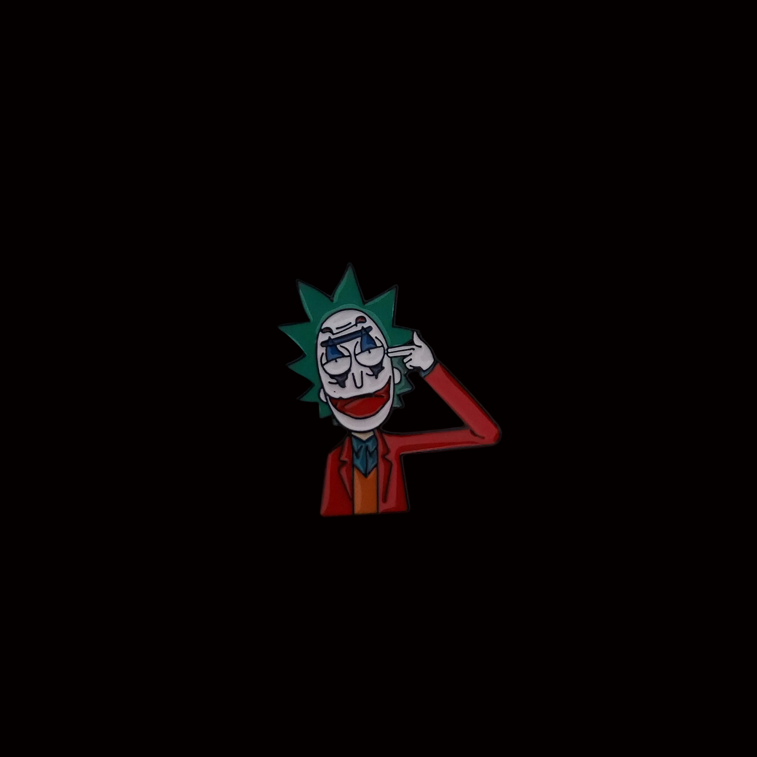 Rick and Morty Joker Pin