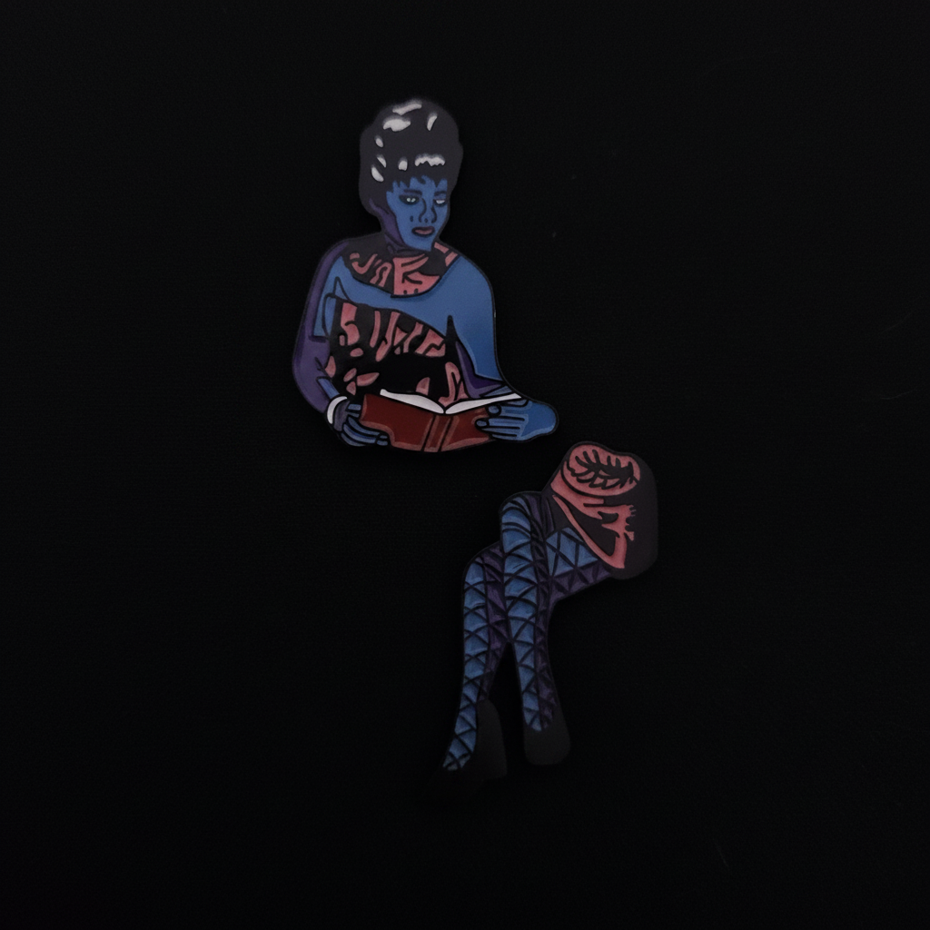 Beetlejuice Magicians Assistant Pin