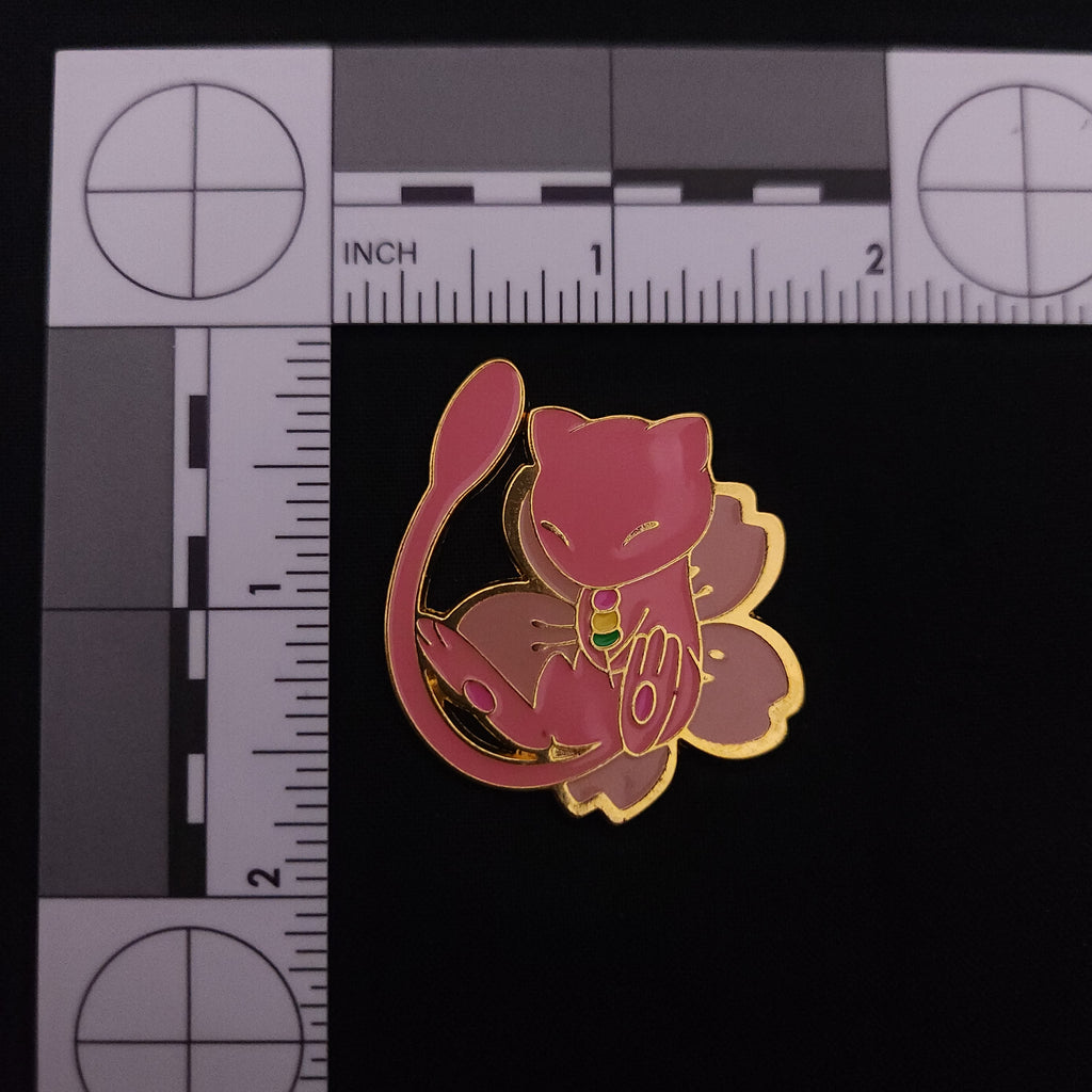 Pokemon Sitting Mew Pin