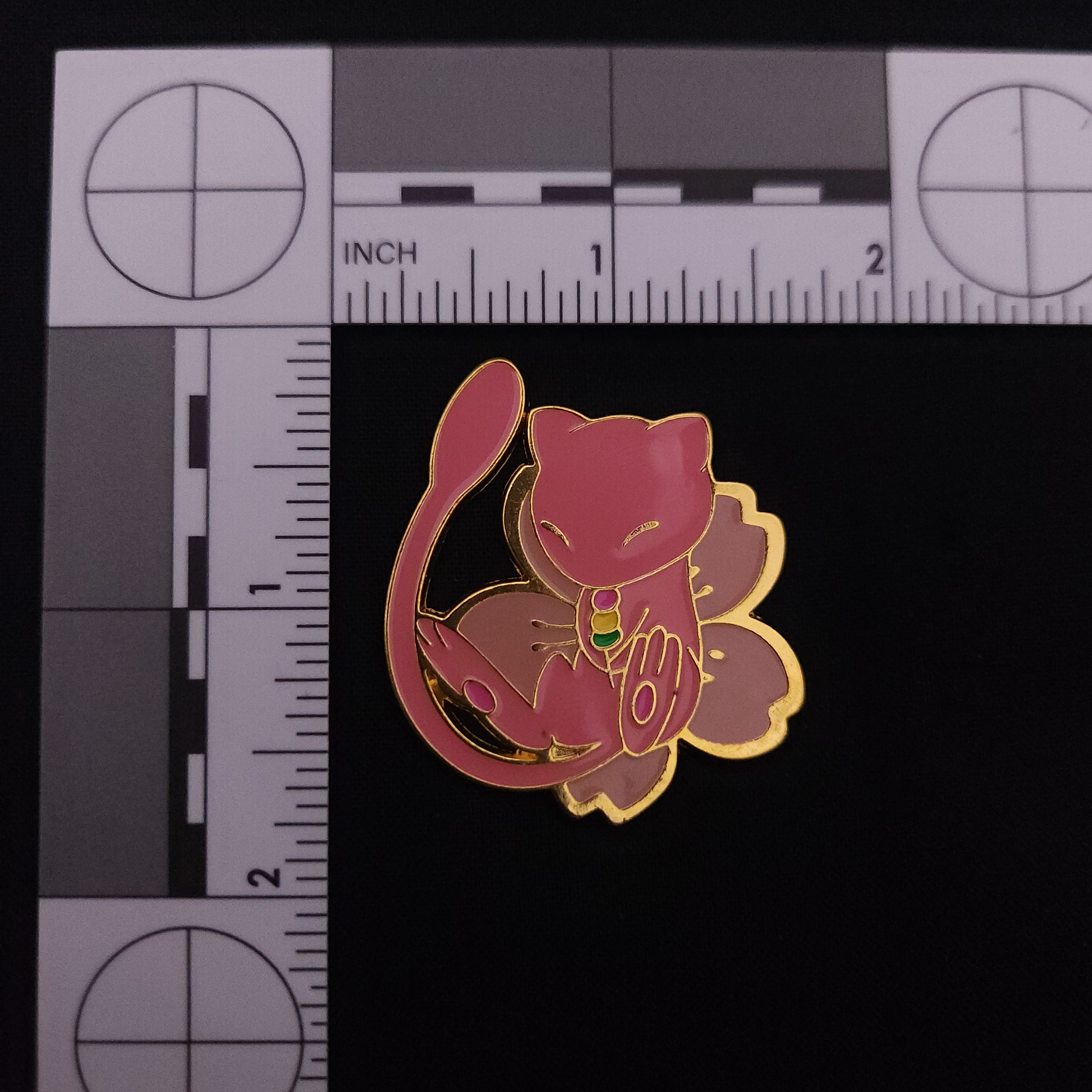 Pokemon Sitting Mew Pin