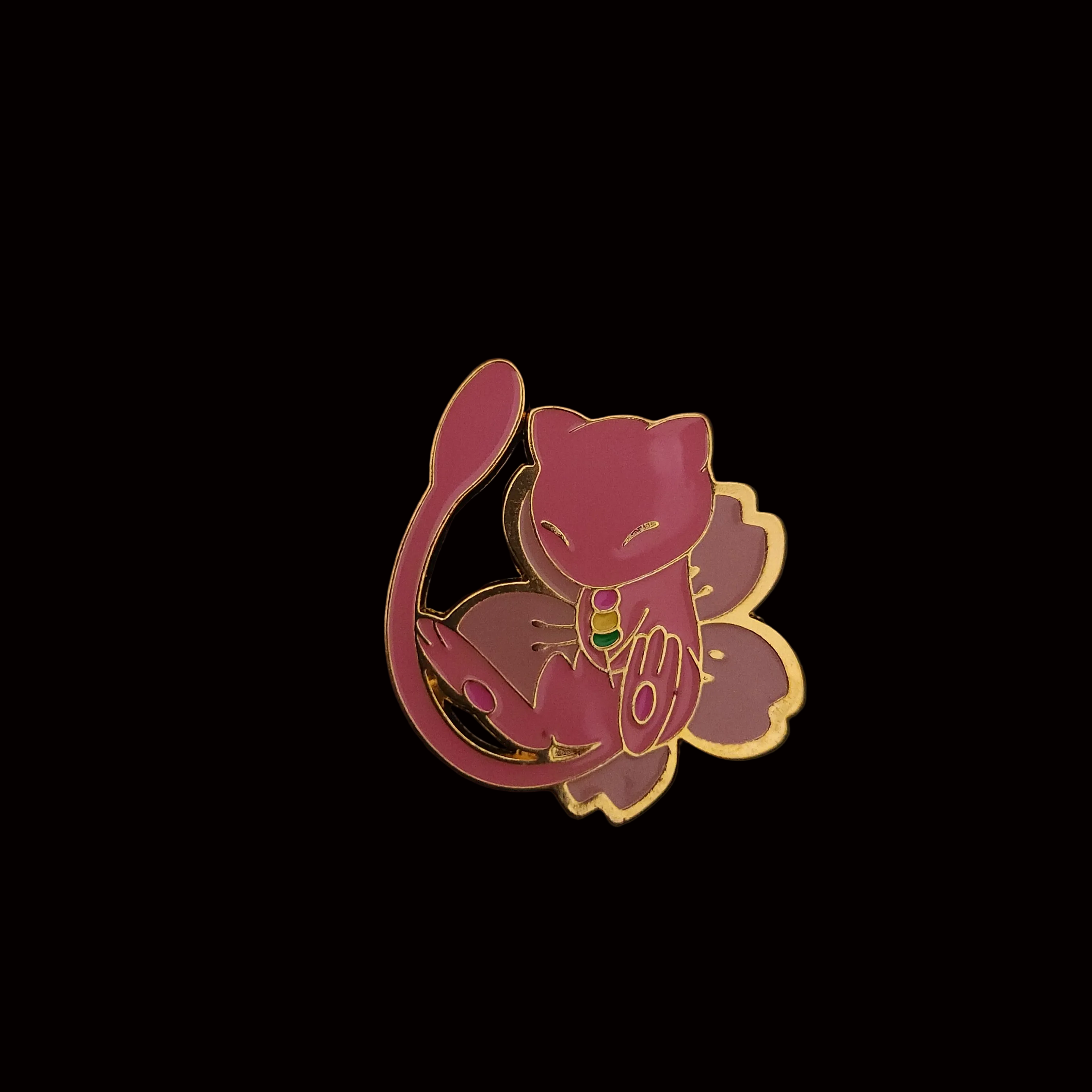 Pokemon Sitting Mew Pin