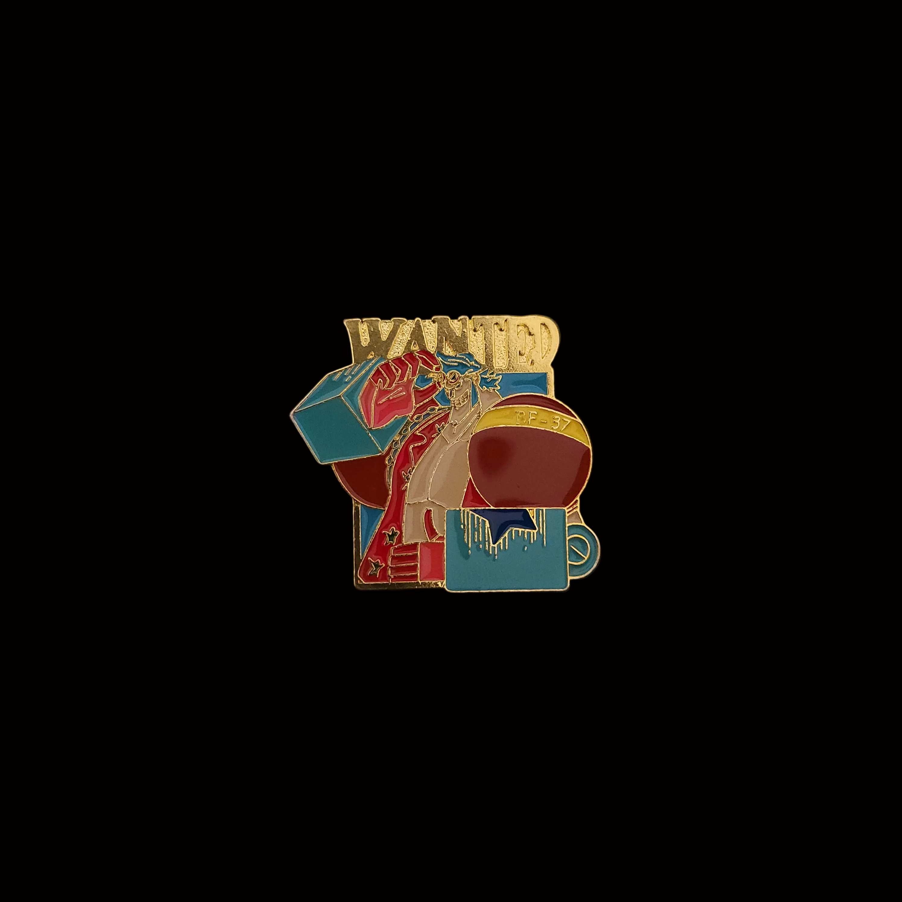 One Piece Wanted Pins