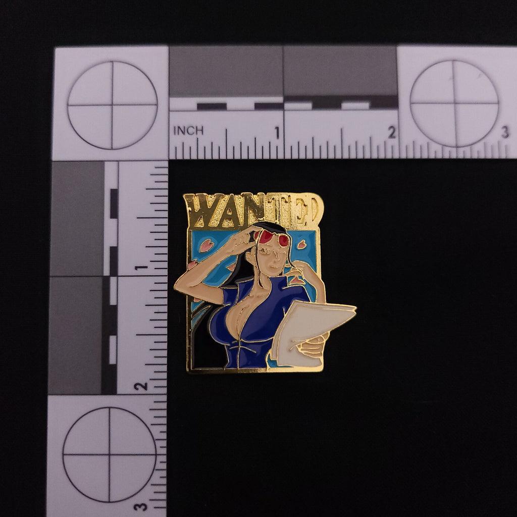One Piece Wanted Pins