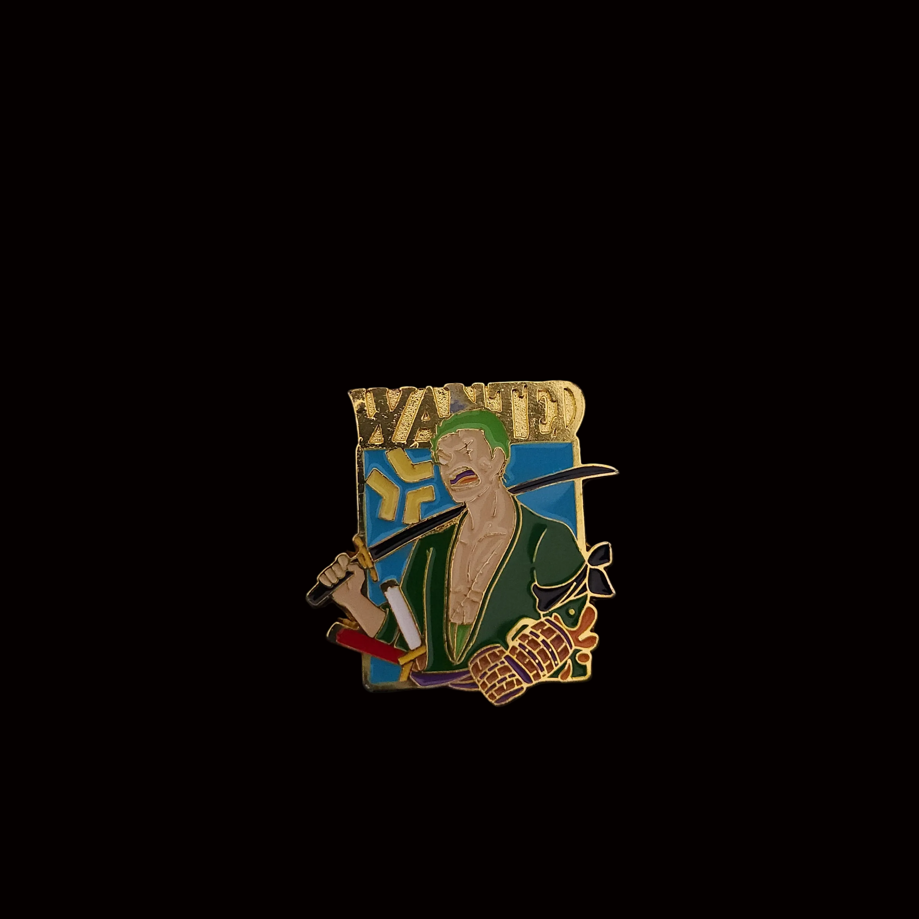 One Piece Wanted Pins