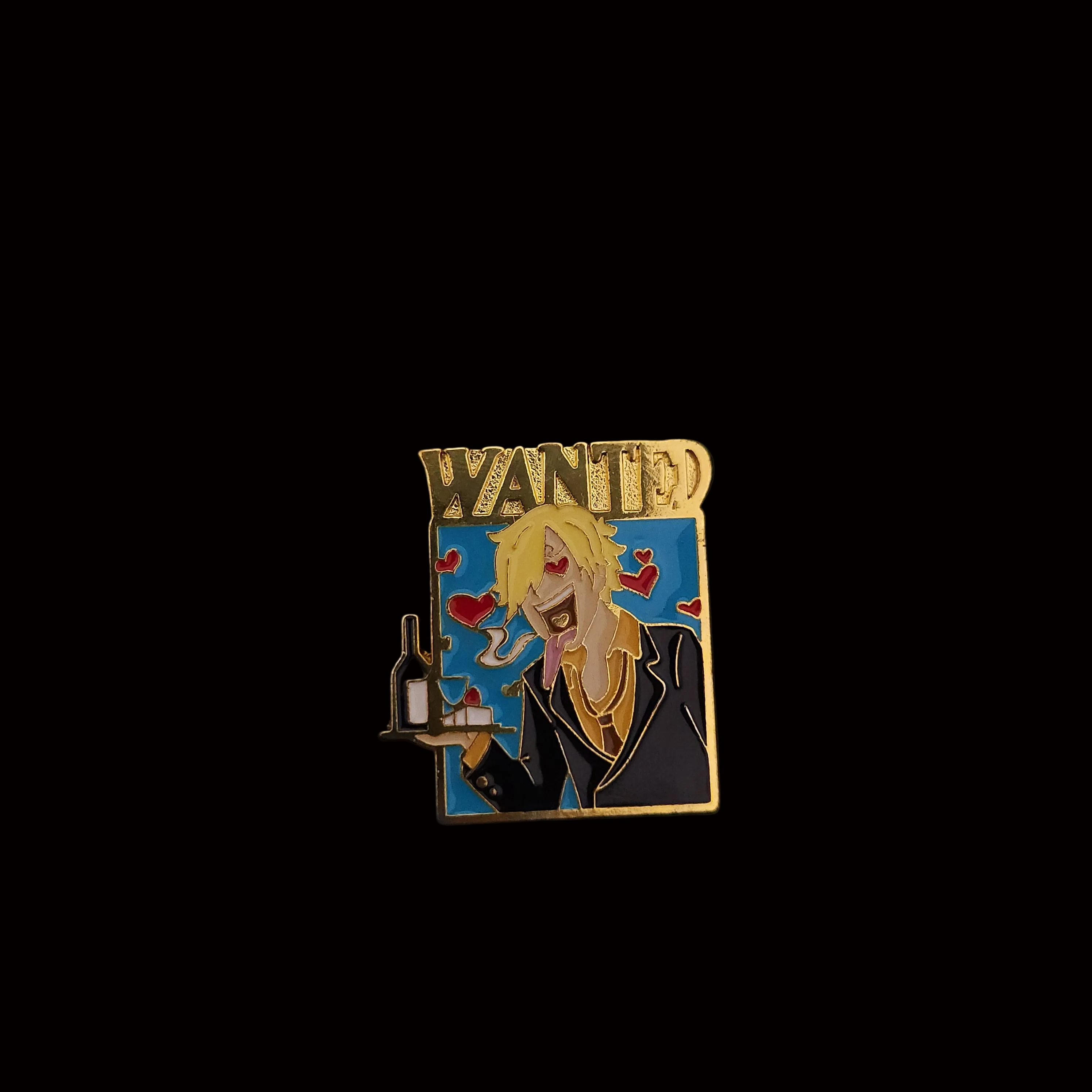 One Piece Wanted Pins