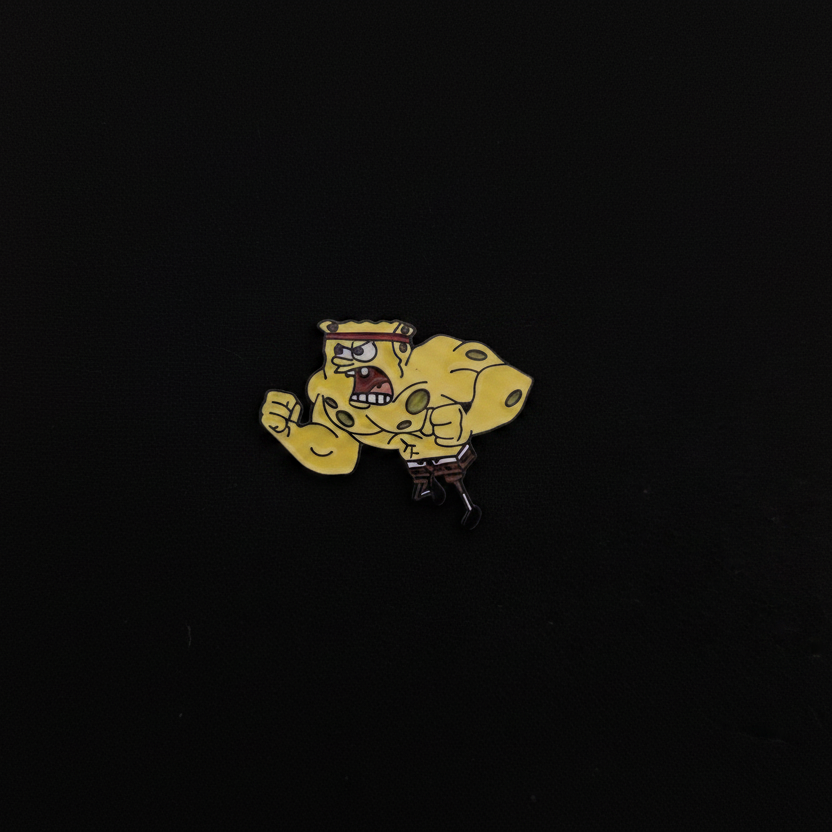SpongeBob SquarePants Buff SpongeBob Pin