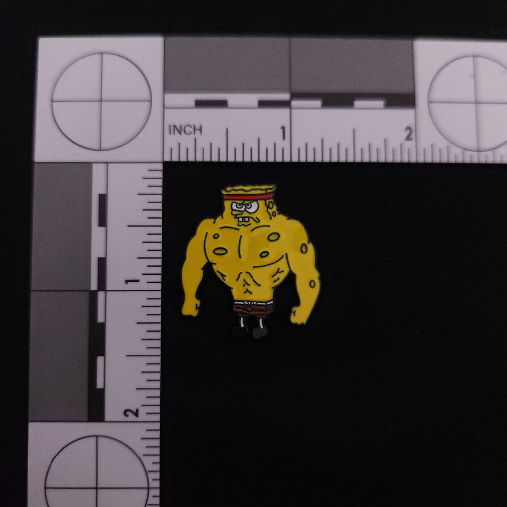 SpongeBob SquarePants Buff SpongeBob Pin