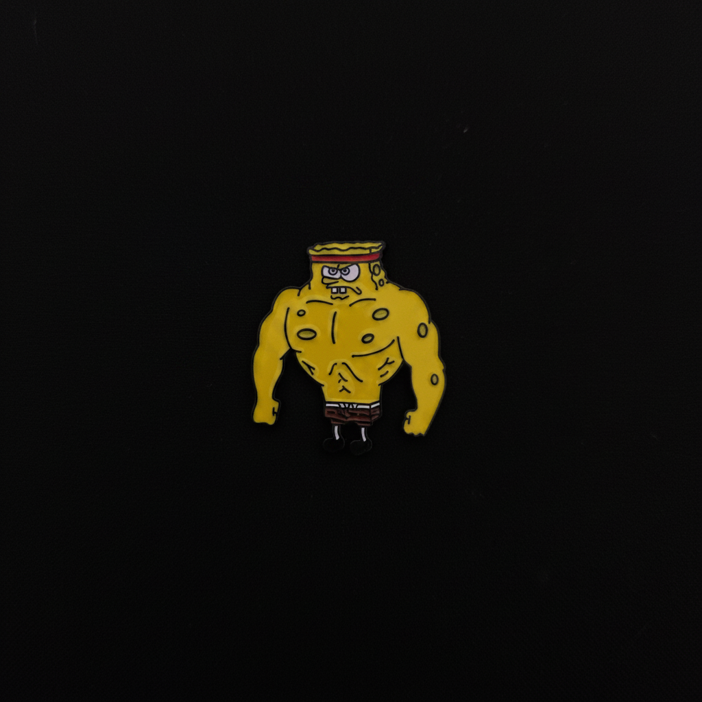 SpongeBob SquarePants Buff SpongeBob Pin