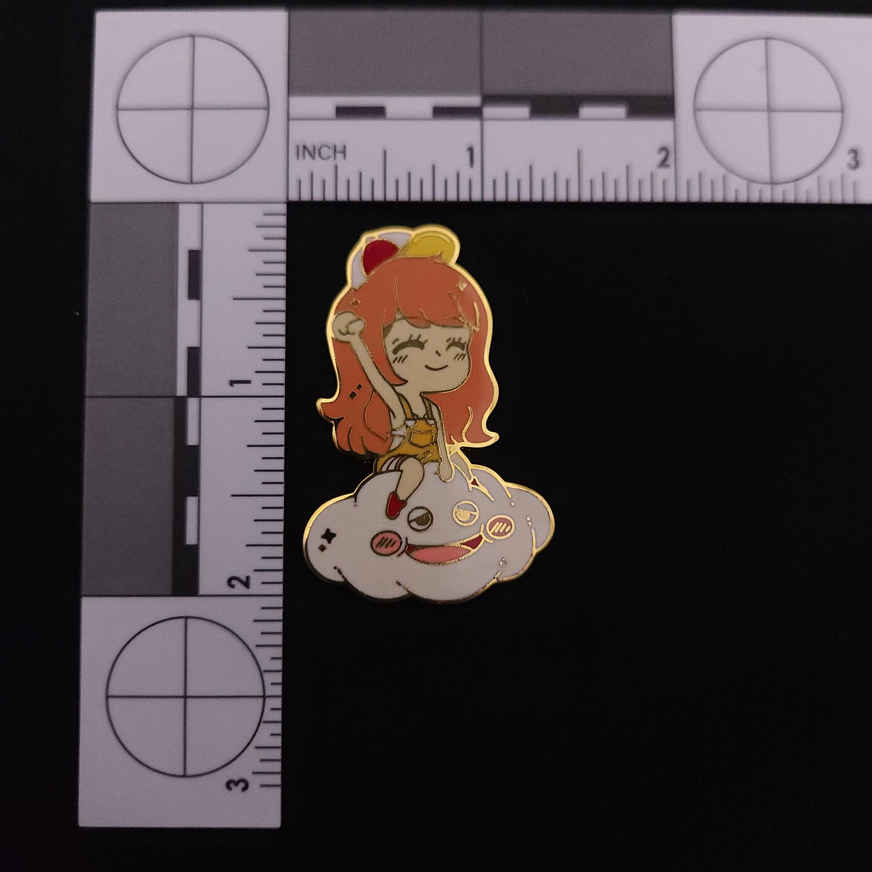 One Piece Nami and Zeus Pin