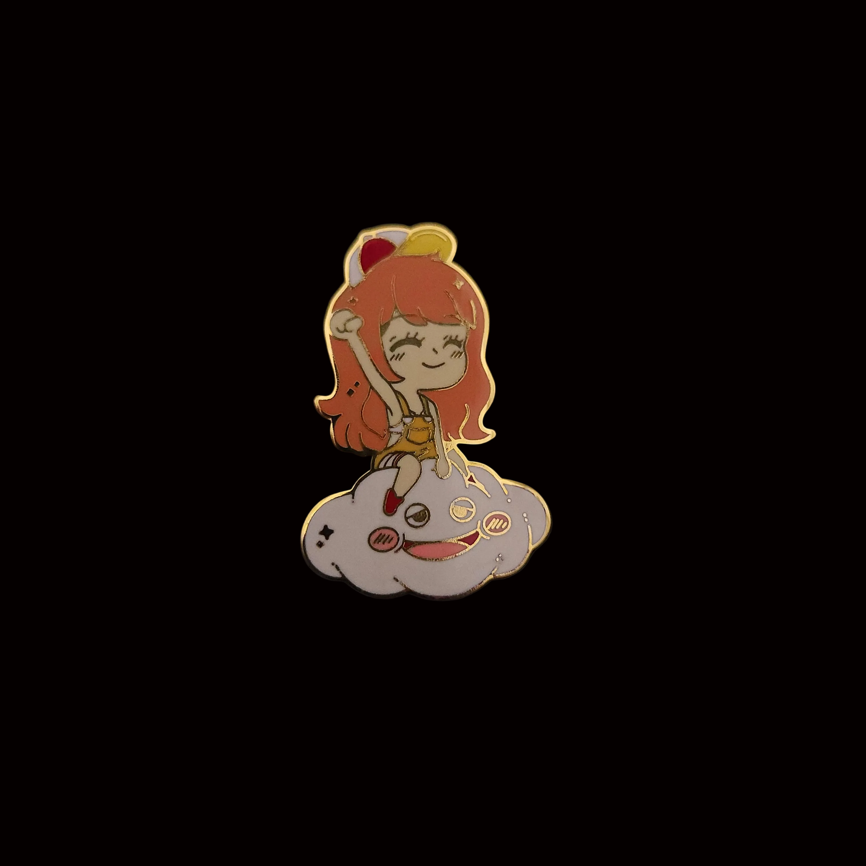 One Piece Nami and Zeus Pin