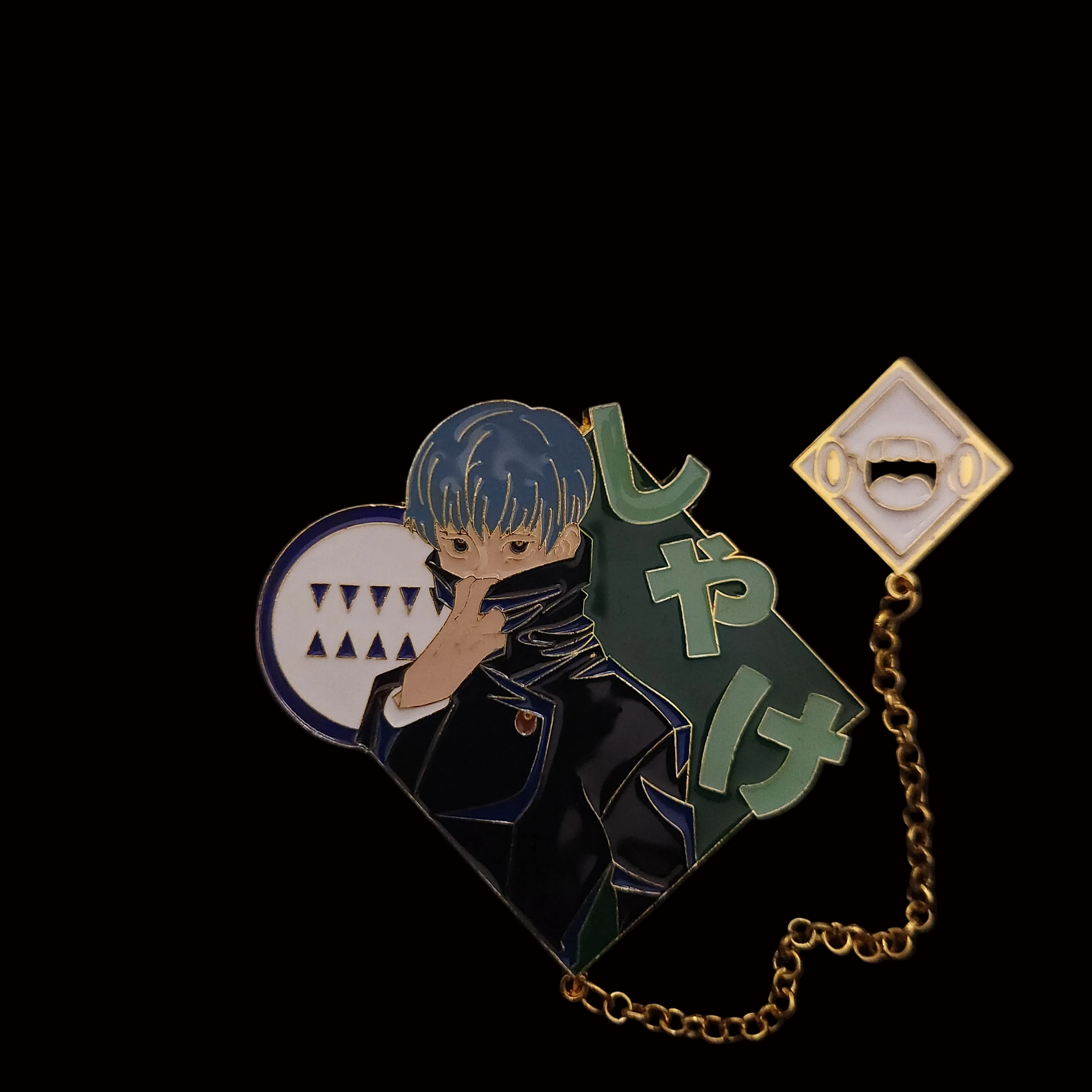 Jujutsu Kaisen Character Pins with Chain