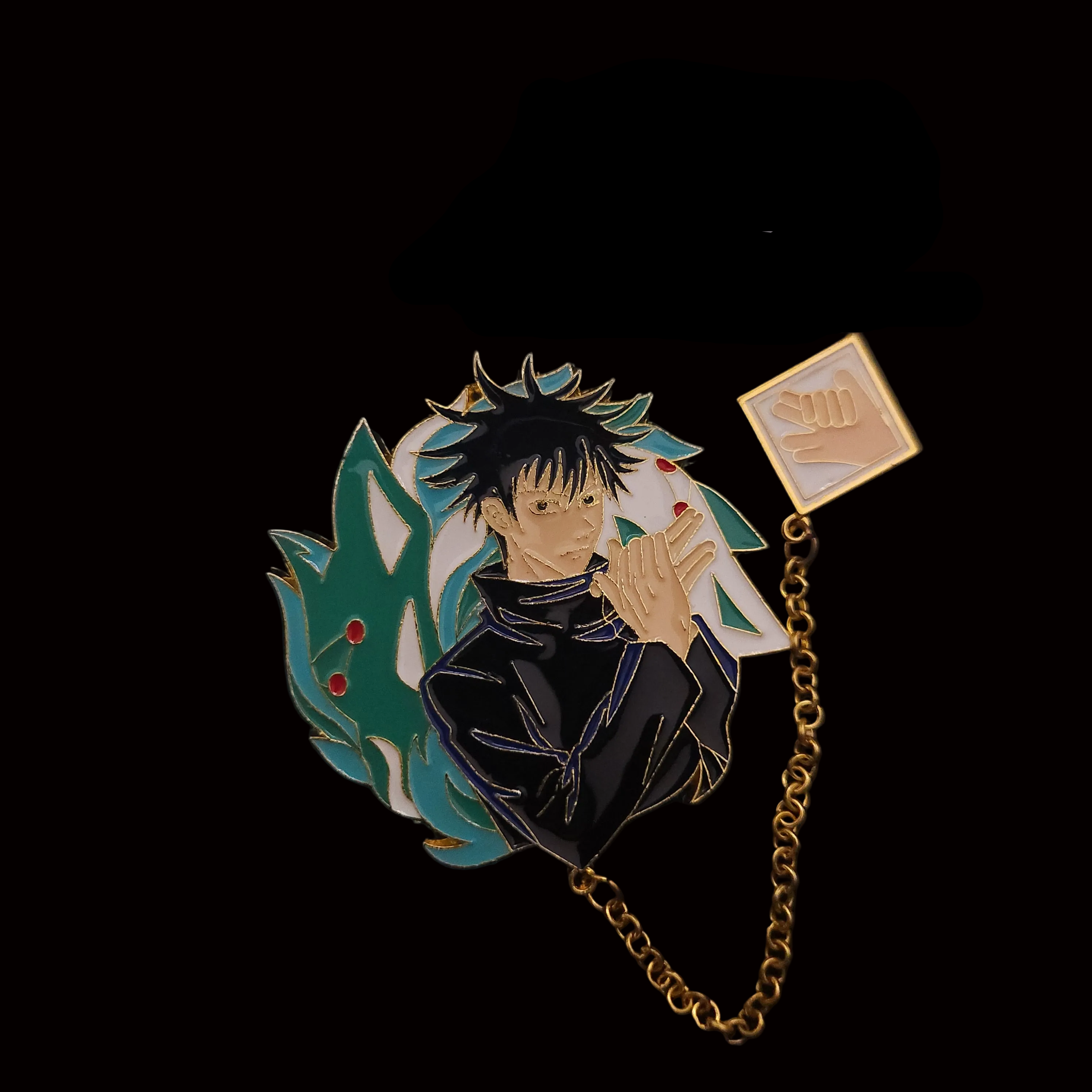 Jujutsu Kaisen Character Pins with Chain