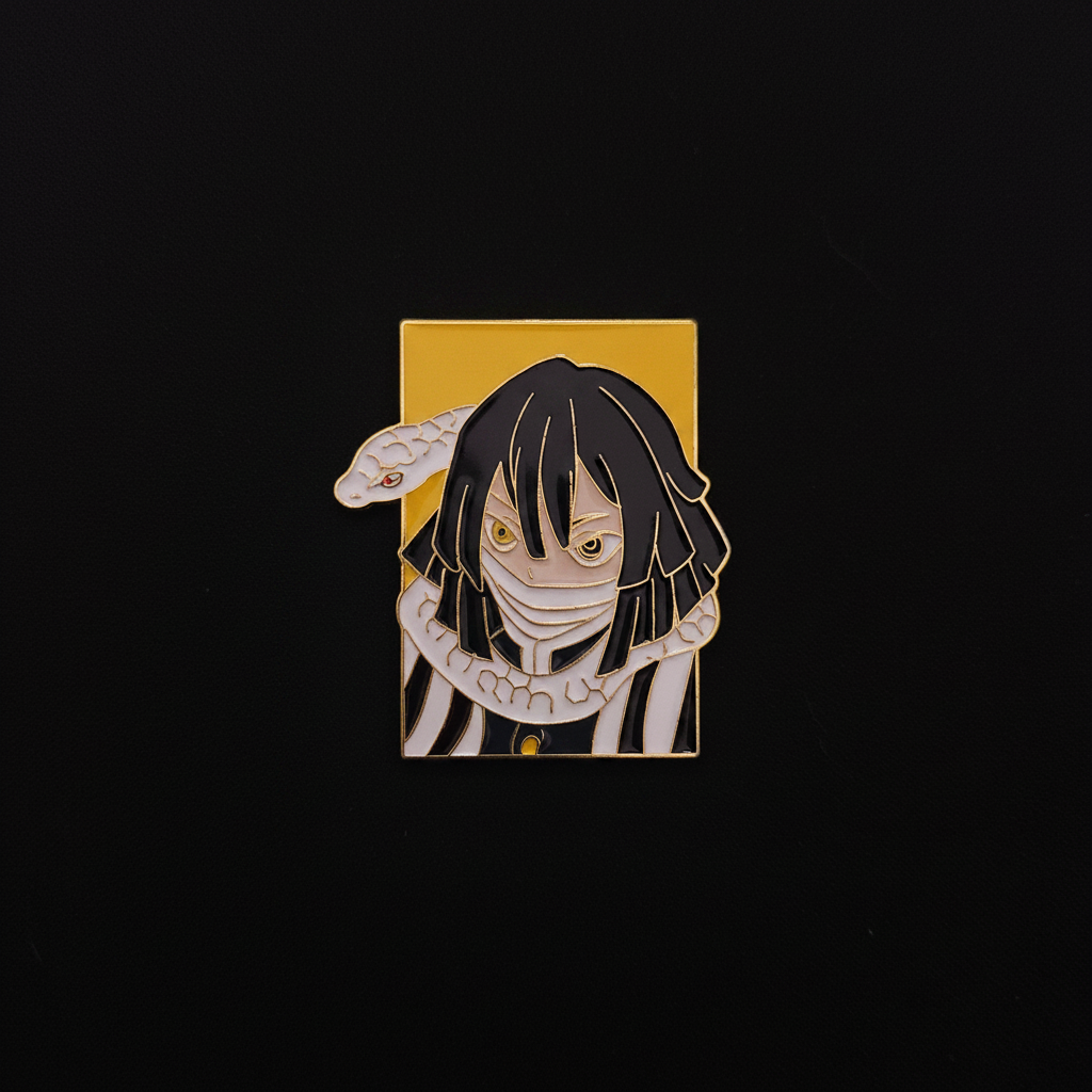 Demon Slayer Card Pins