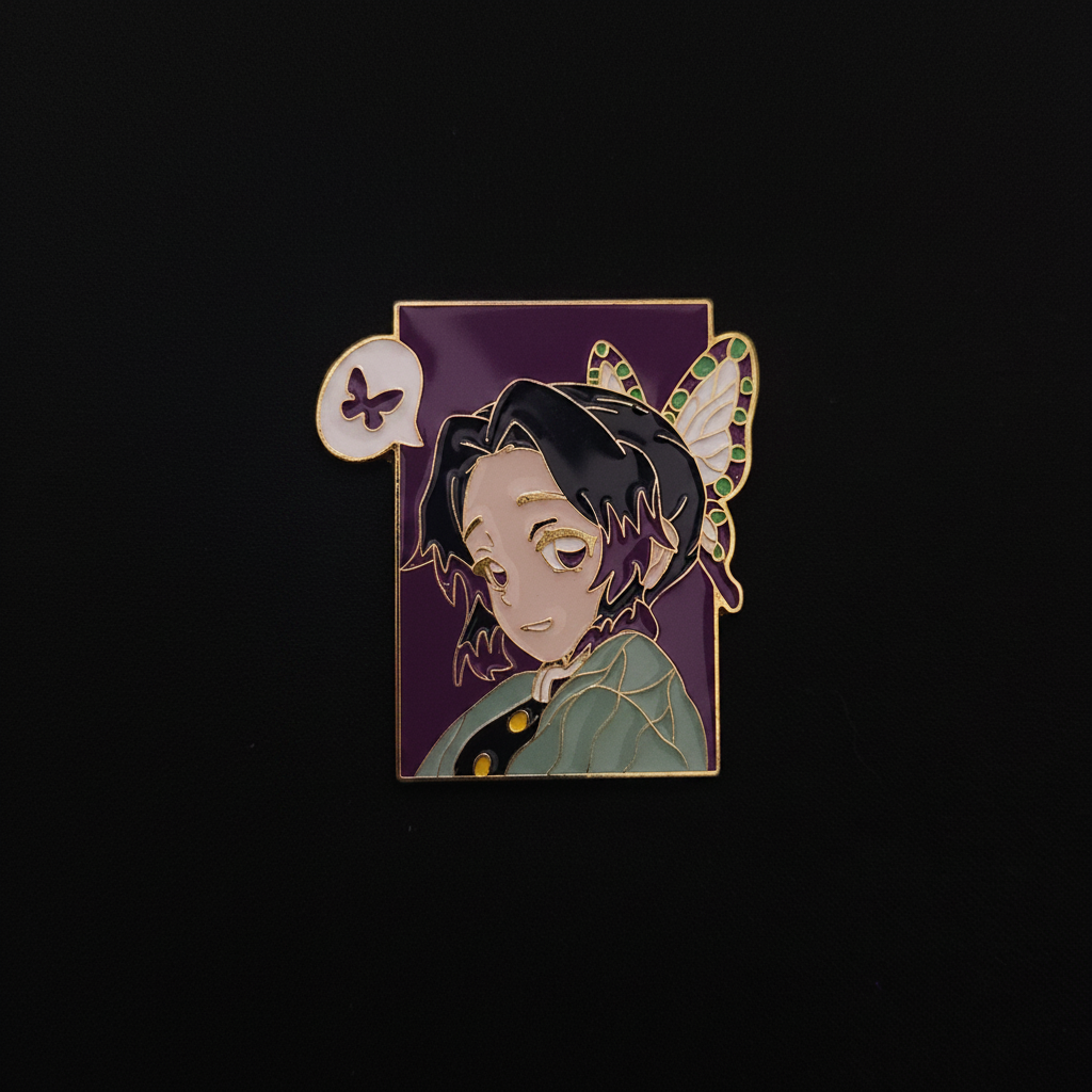 Demon Slayer Card Pins